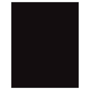 Premium Coated Poster Board, Black, 22" x 28", 25 Sheets