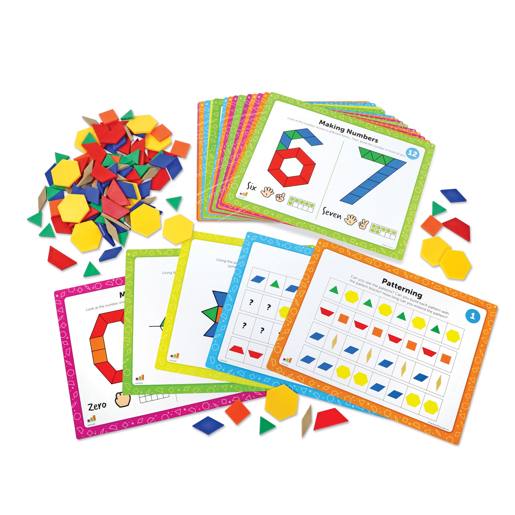 Pattern Block Math Activity Set