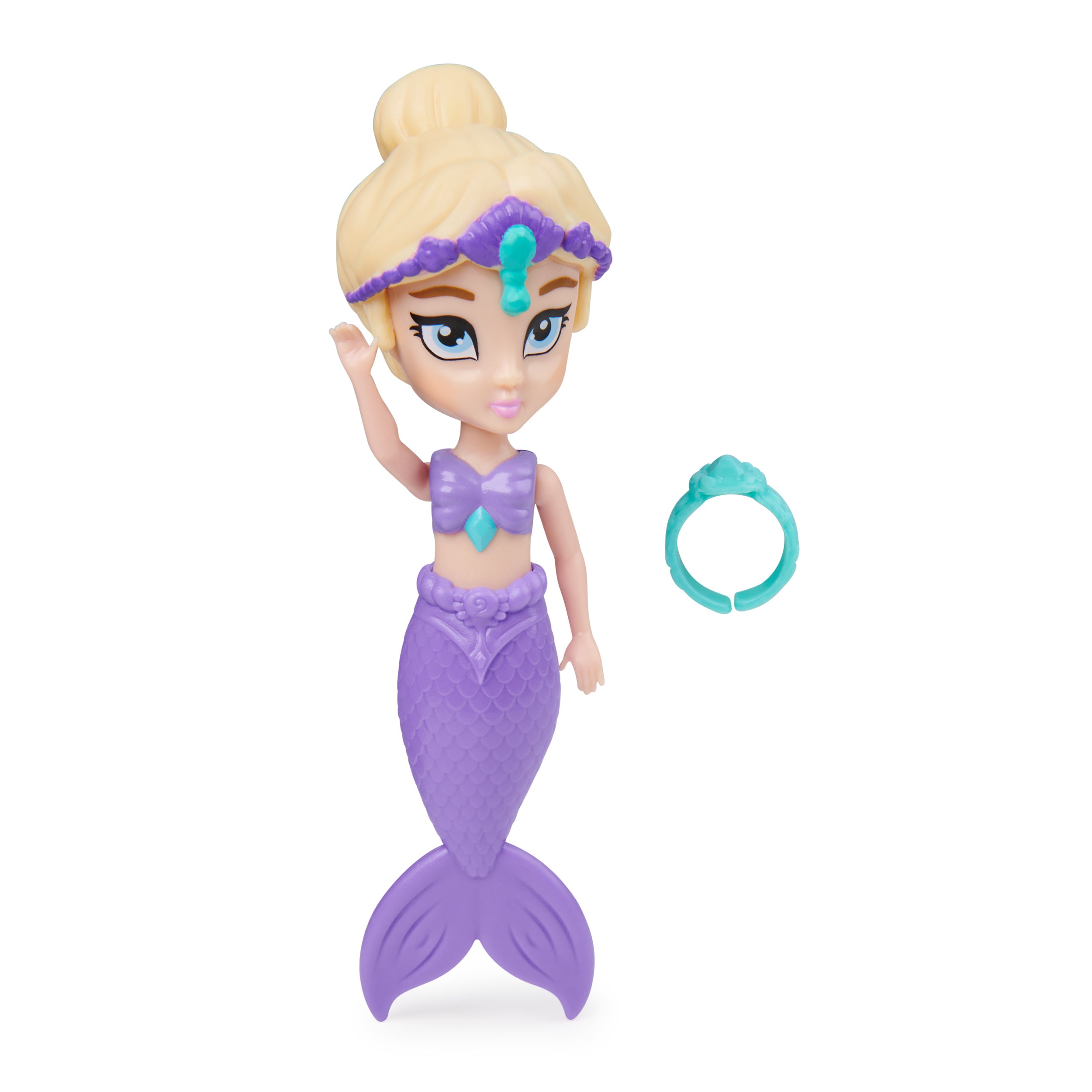 SwimWays Floating Mermaid Toys, Kids Pool Accessories & Swimming Pool Toys, Mermaid-Themed Floating Water Toys for Kids Aged 5 & Up, Blue