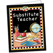 Substitute Teacher Pocket Folder from Mary Engelbreit