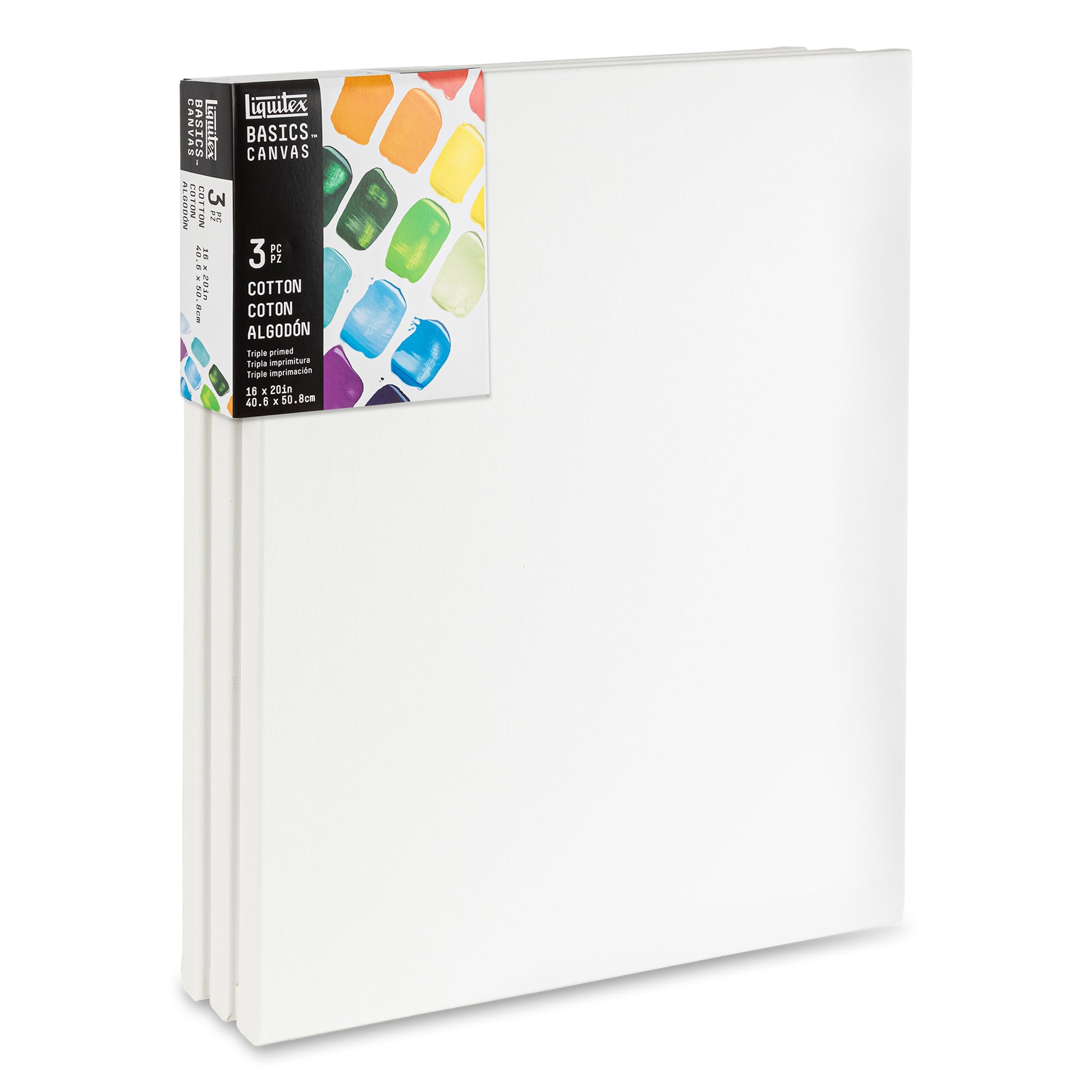BASICS Canvas 3 pack - 16" x 20"