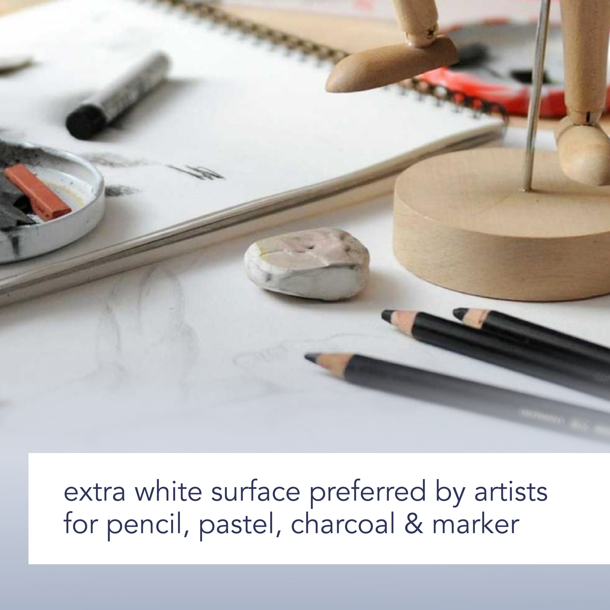 Artist Series 1557 Sketch Art Book, Fabric Cover, Side Wire Binding, 50 Sheet, 5.8x8.3 inch, 1 Count