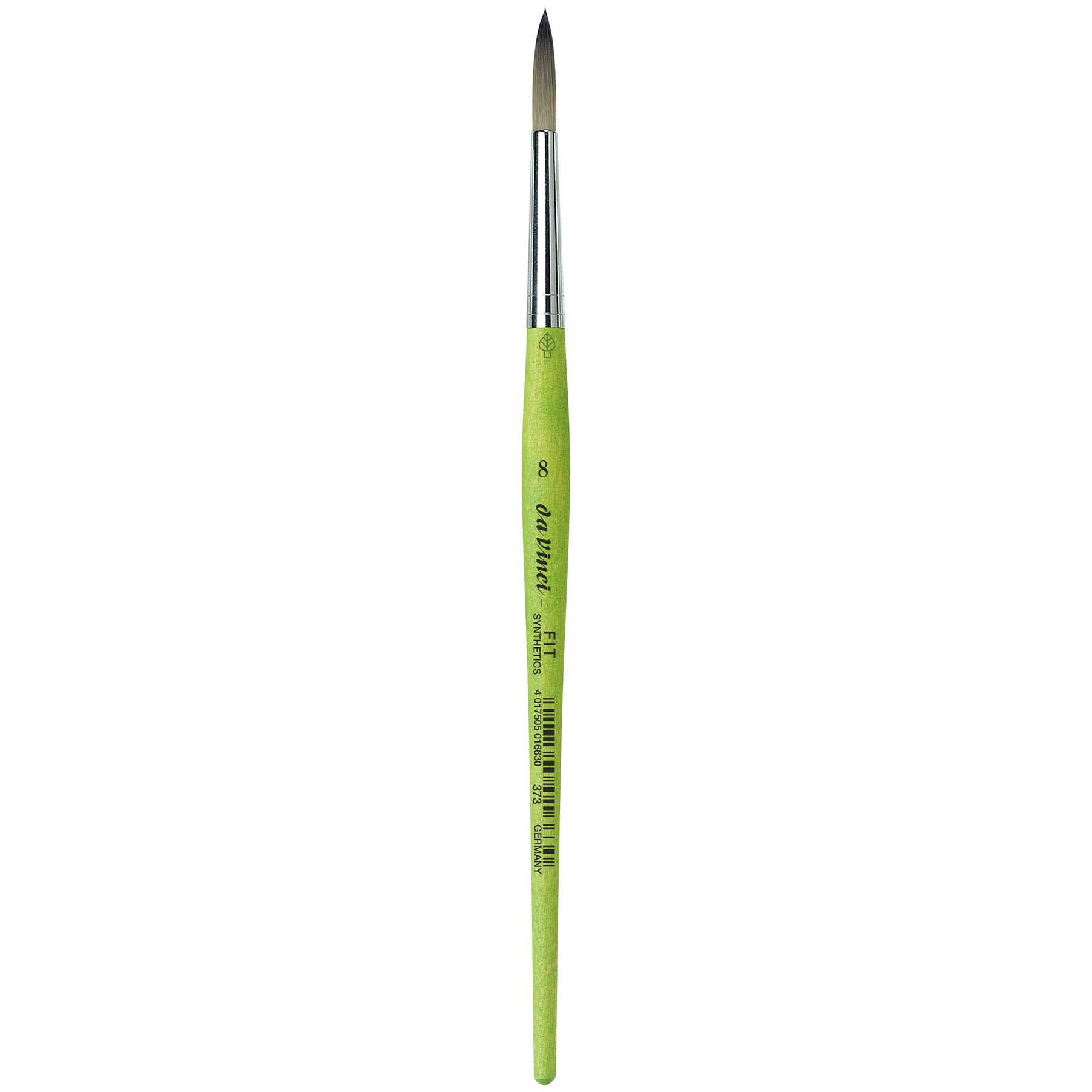 FIT Synthetics Student Brush, Synthetic, Acrylic & Tempera, Round, Series 373, Size 8