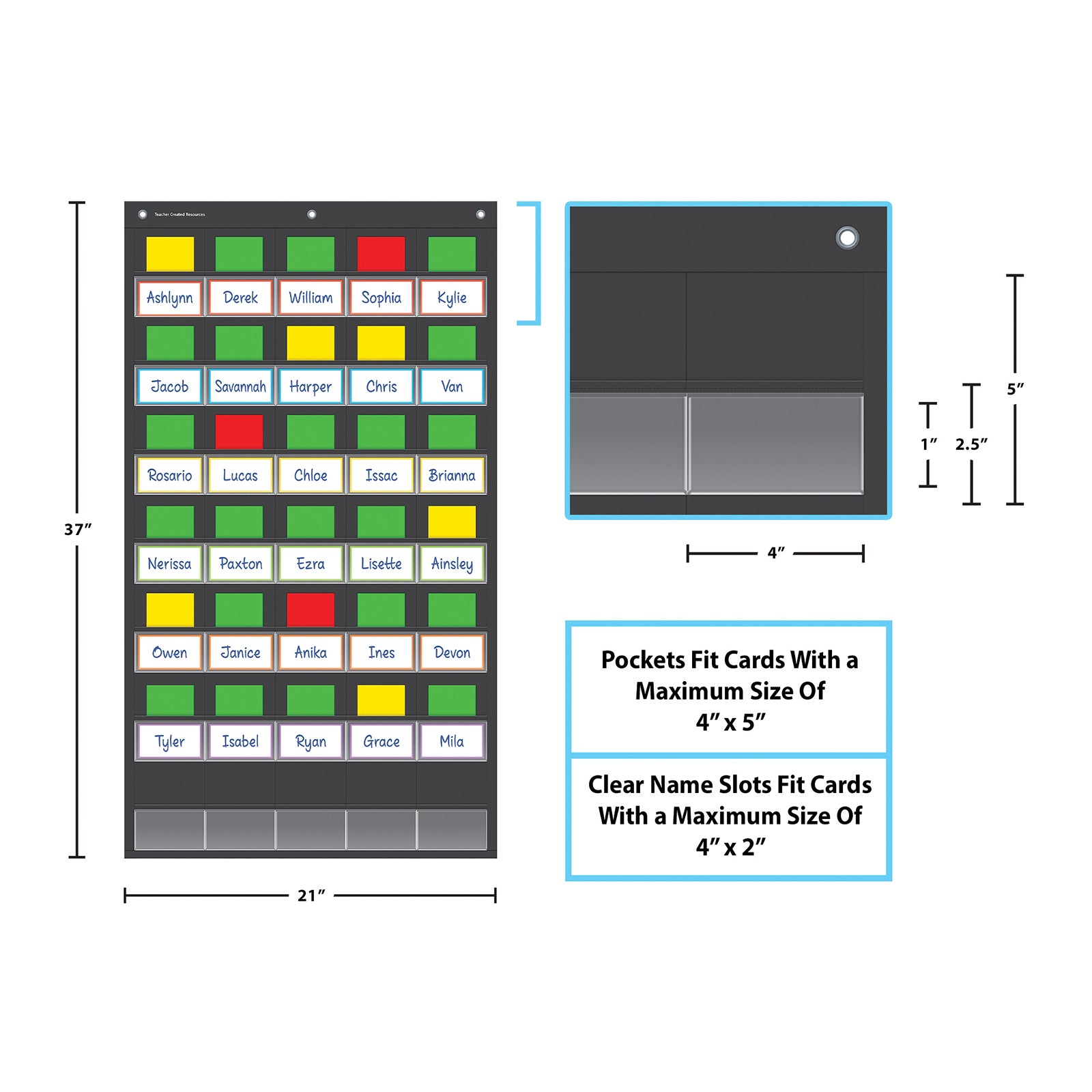 Behavior Pocket Chart (21" x 37")