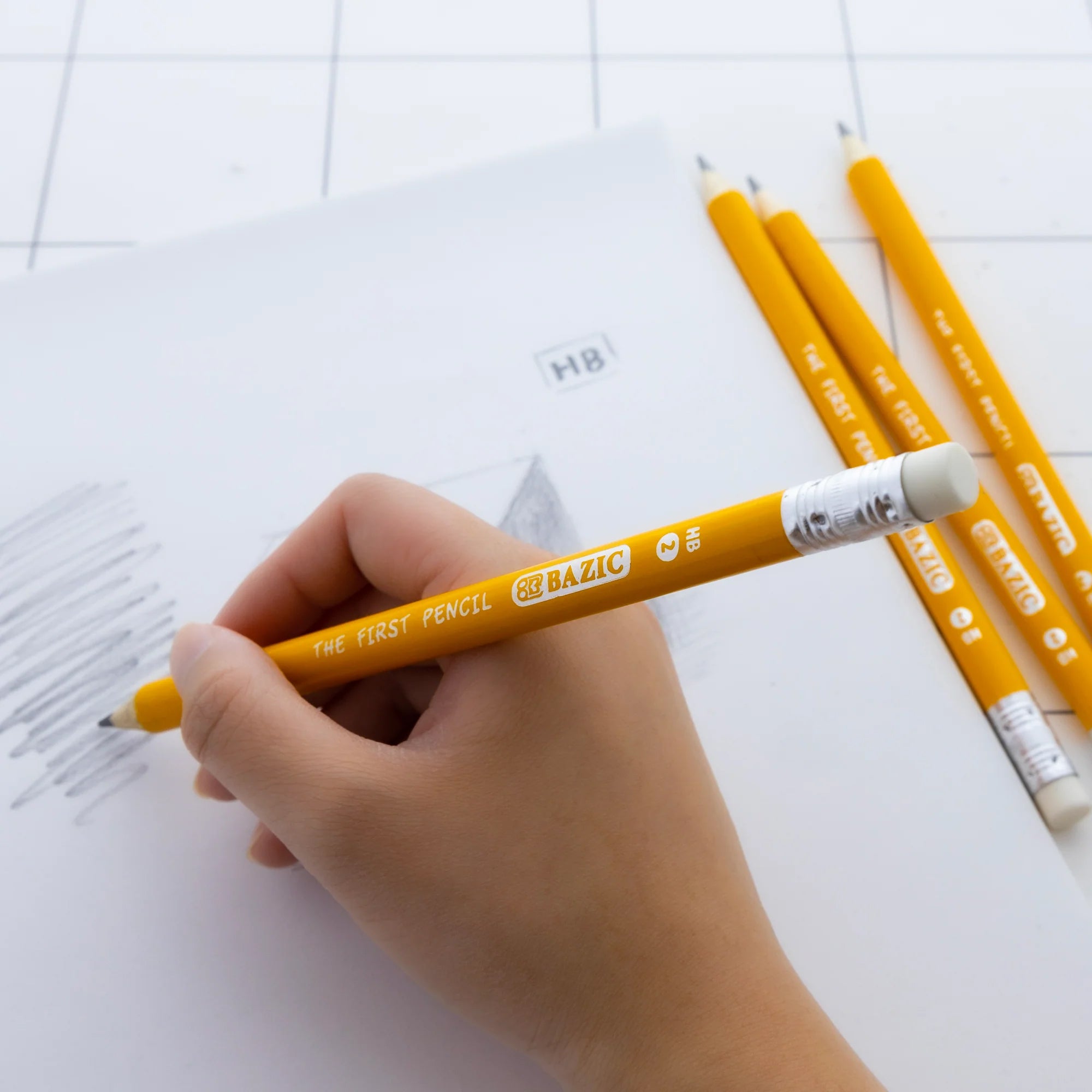 #2 The First Jumbo Premium Yellow Pencil, Pack of 12