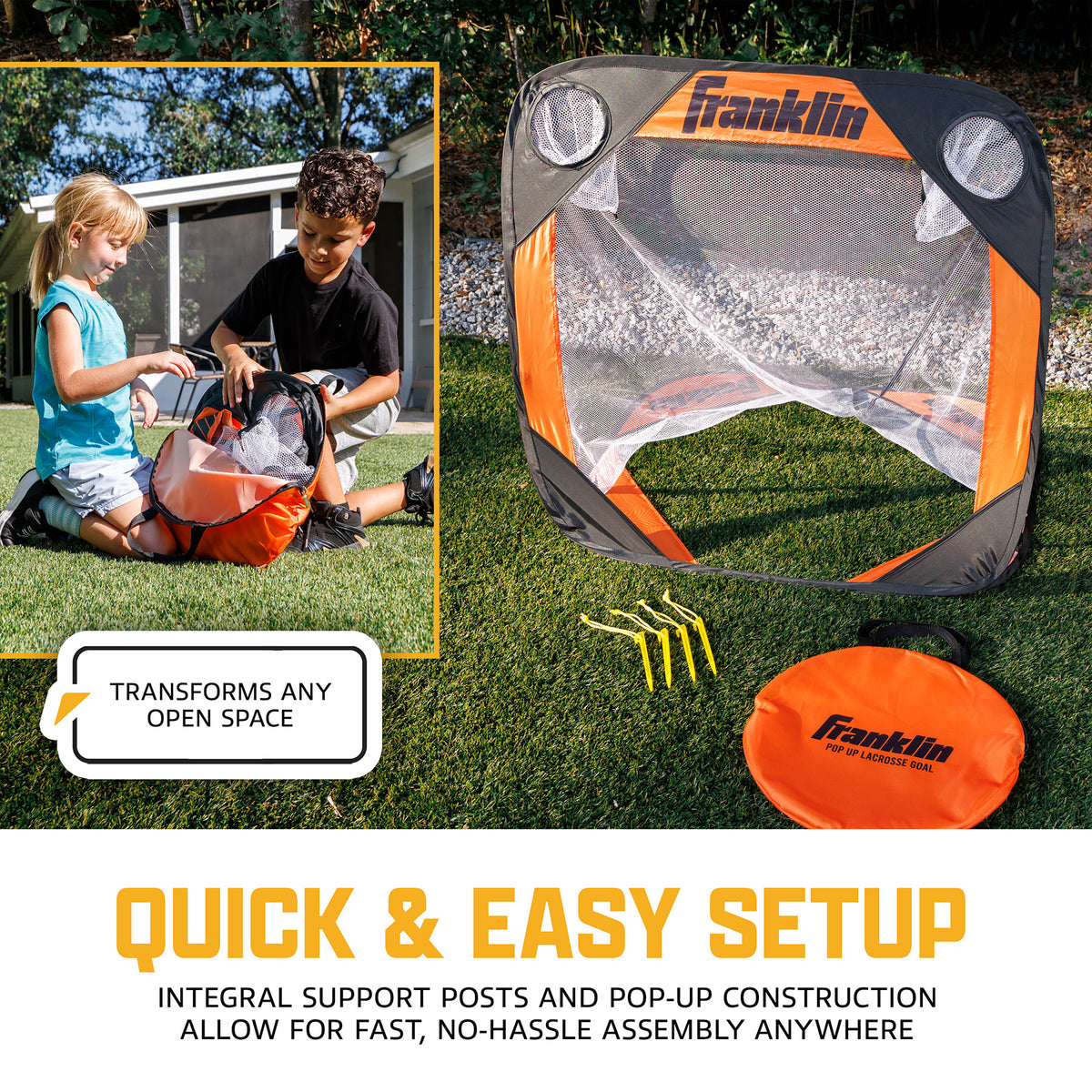 YOUTH LACROSSE POP UP GOAL
