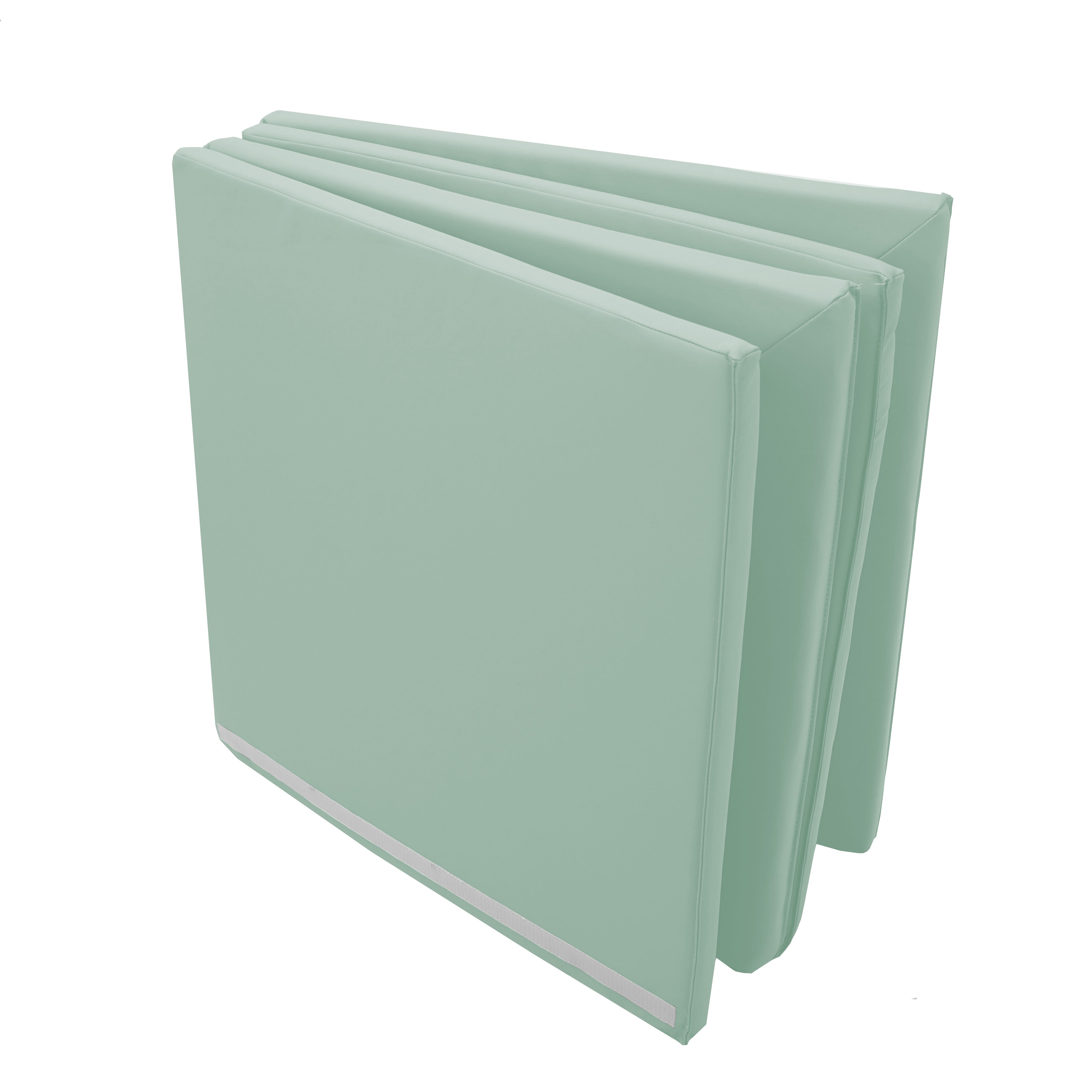 SoftScape Two-Texture Space Saver 4-Fold Toddler Activity Mat - Aloe