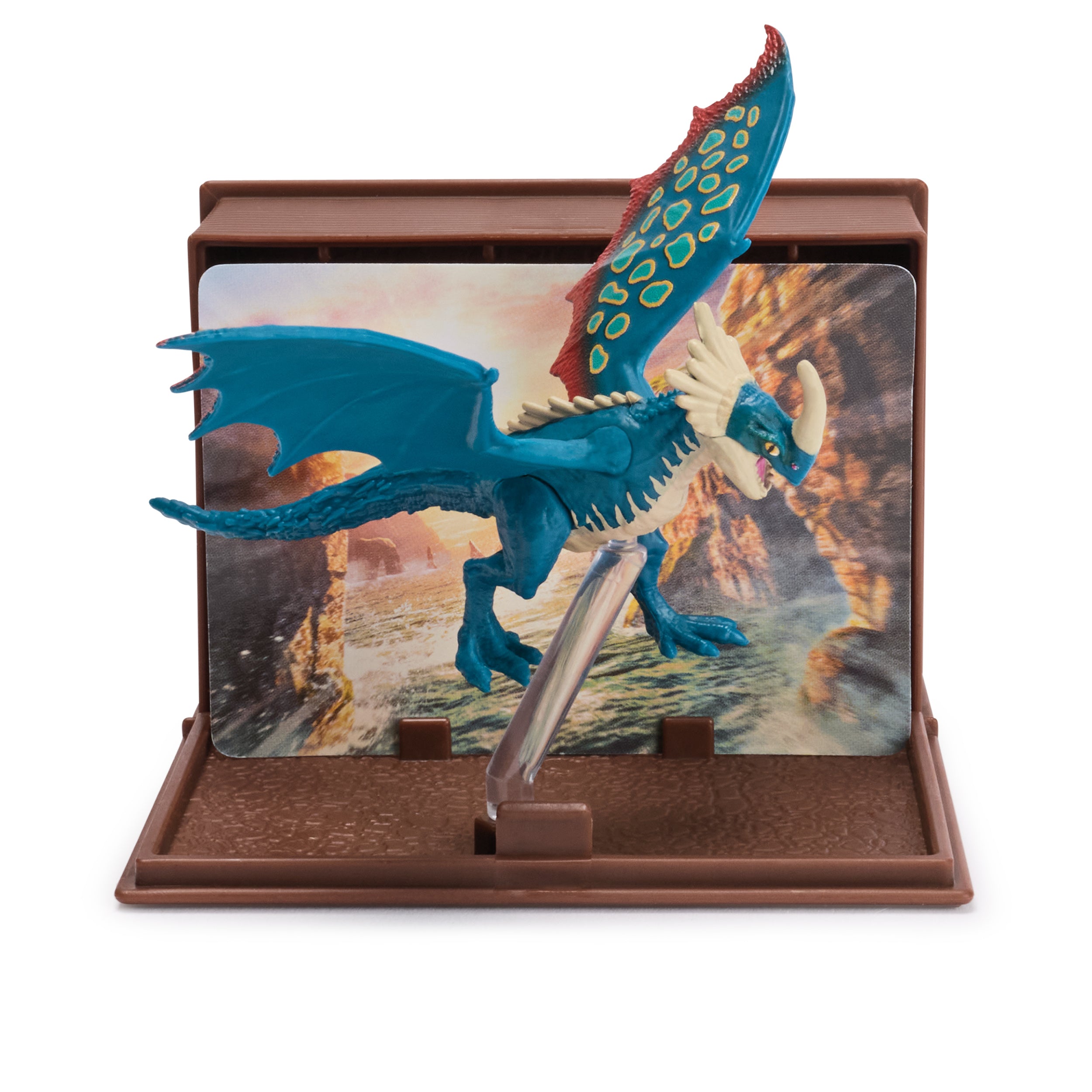 Dreamworks Dragons, How to Train Your Dragon, World of Berk: Book of Dragons, Collectible Dragon & Card with Display Stand for Ages 4 and up Styles May Vary