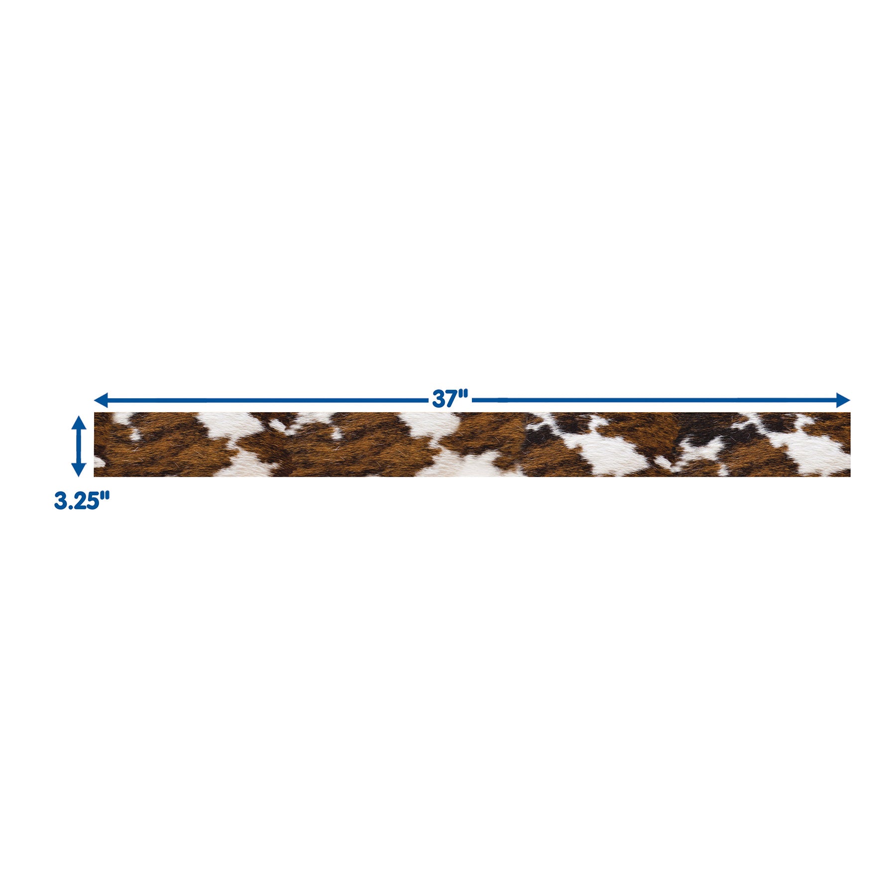 Cowhide Extra Wide Deco Trim, 37 Feet Per Pack, 3 Packs
