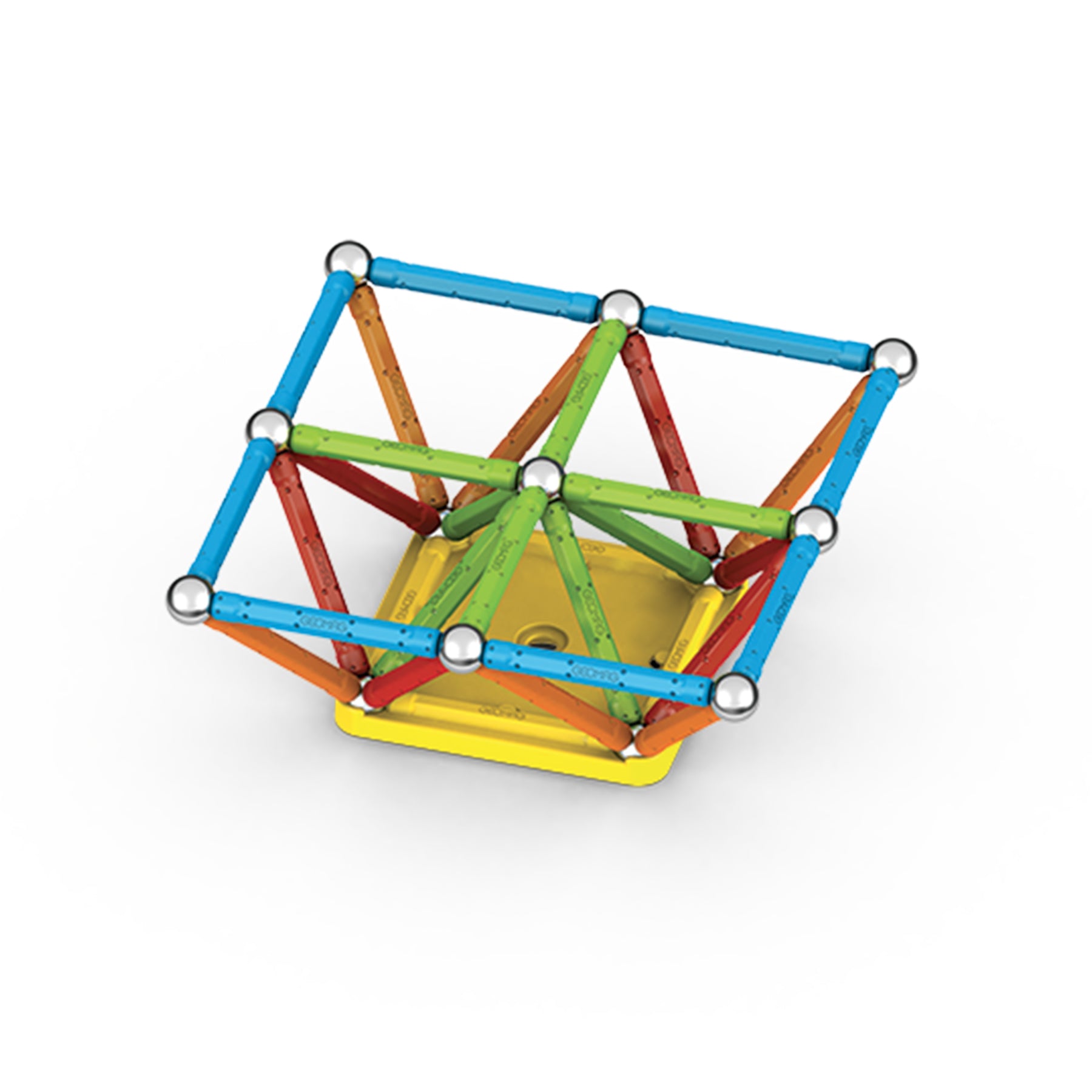 Geomag™ Supercolor Recycled Magnetic Building Set, 60 Pieces