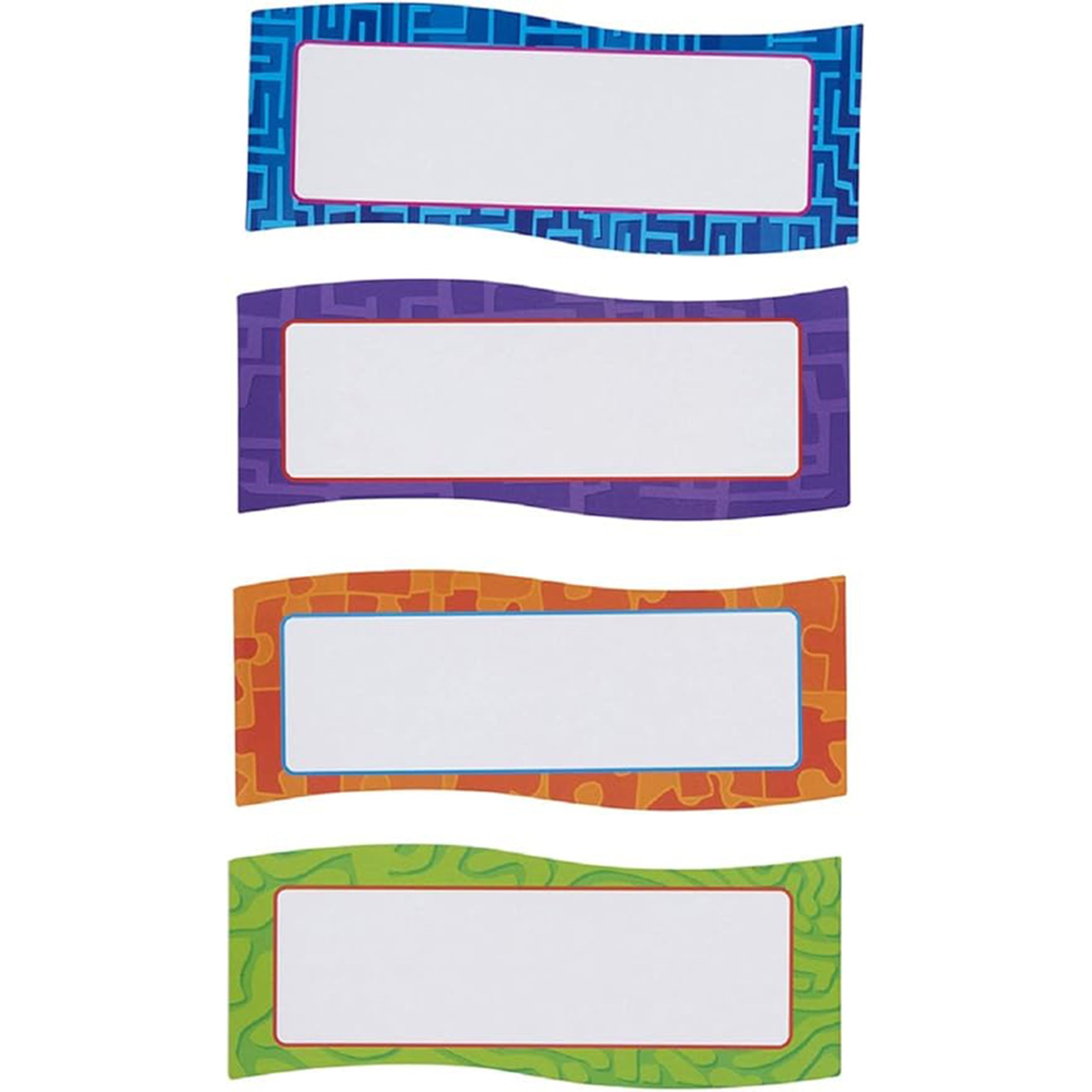 Magnetic Name Plates, Pack of 20