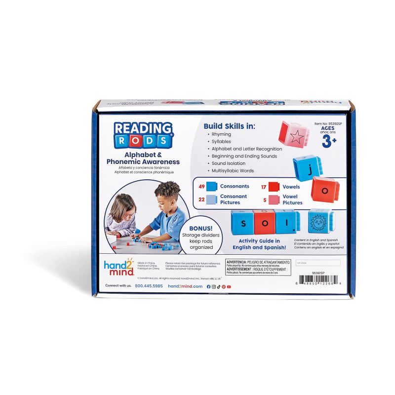 Reading Rods® (Spanish): Alphabet & Phonemic Awareness