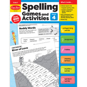 Spelling Games and Activities, Grade 4