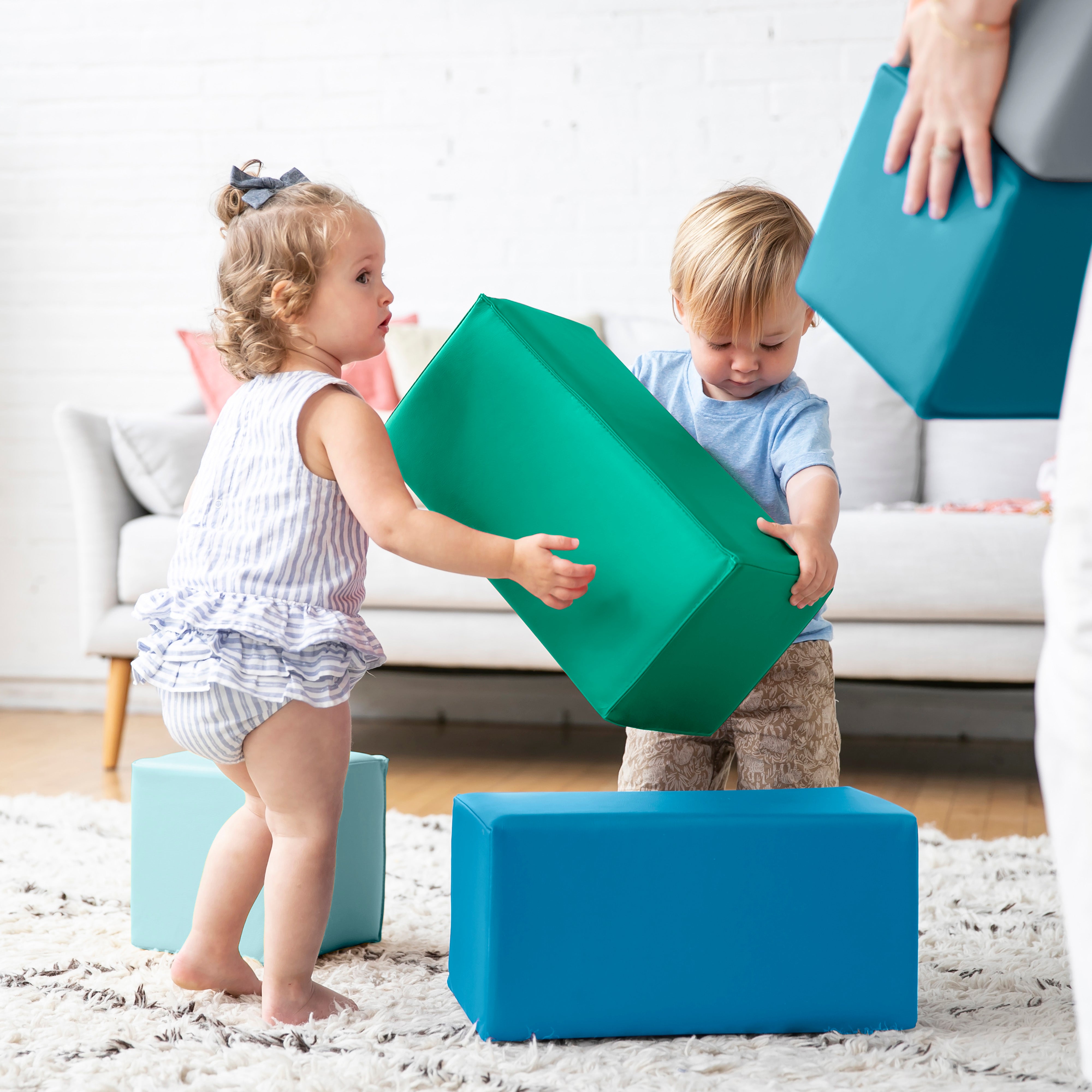 SoftZone Toddler Foam Blocks 7-Piece - Contemporary