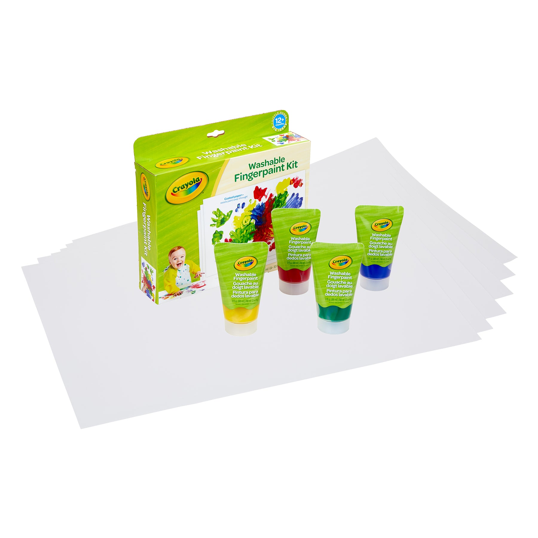 Washable Fingerpaint Kit