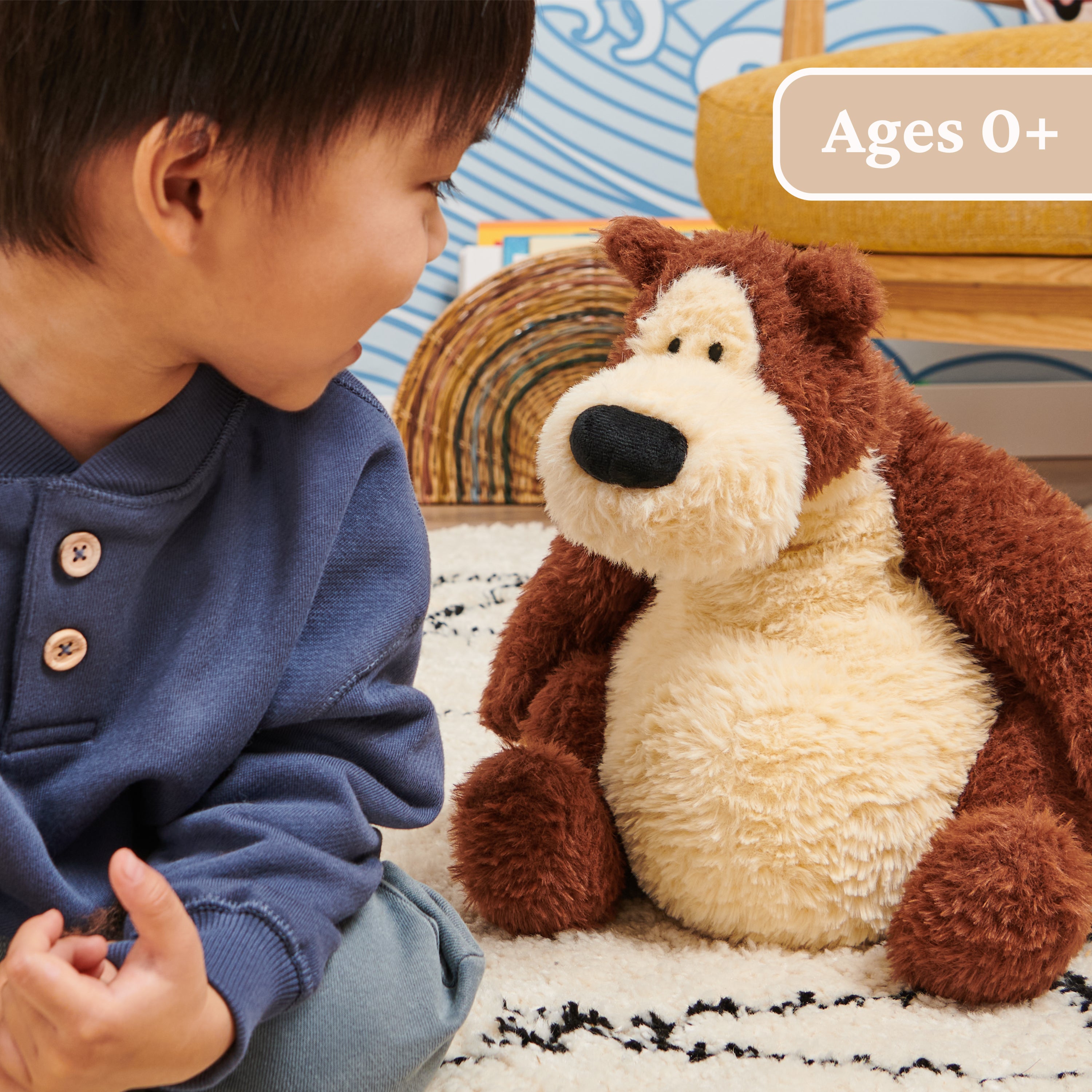 GUND Goober Classic Teddy Bear, Award-Winning Stuffed Animal for Ages 1 and Up, Brown, 11”