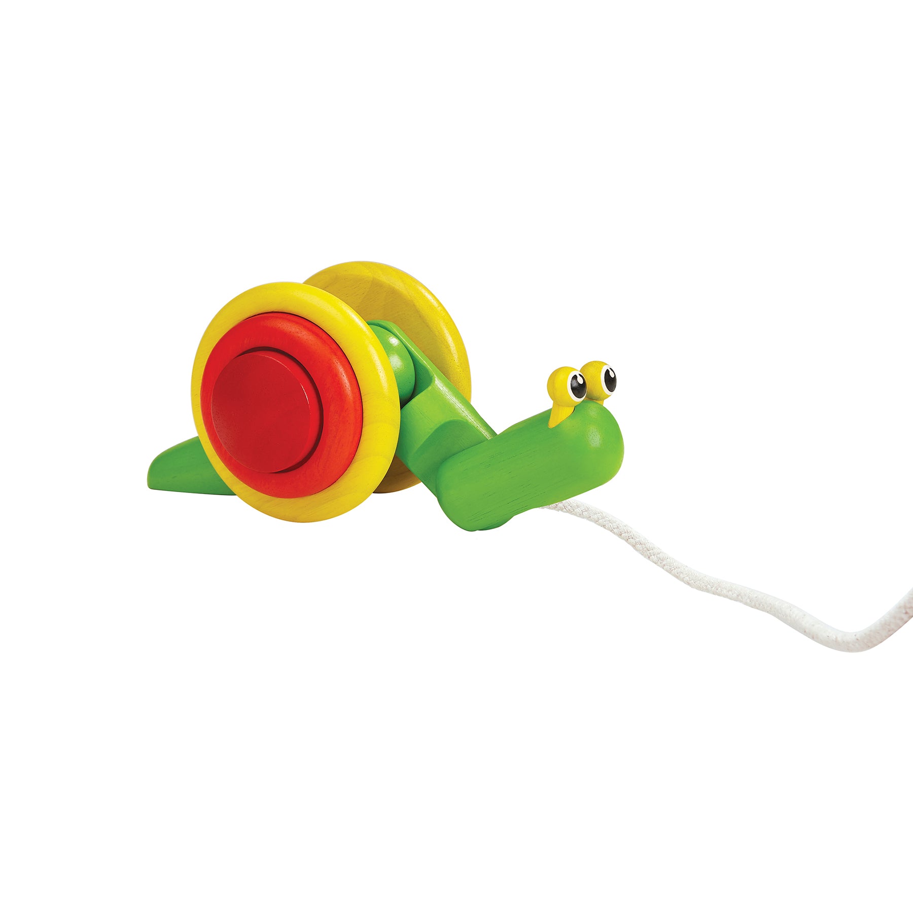 Wooden Pull Along Toy Snail