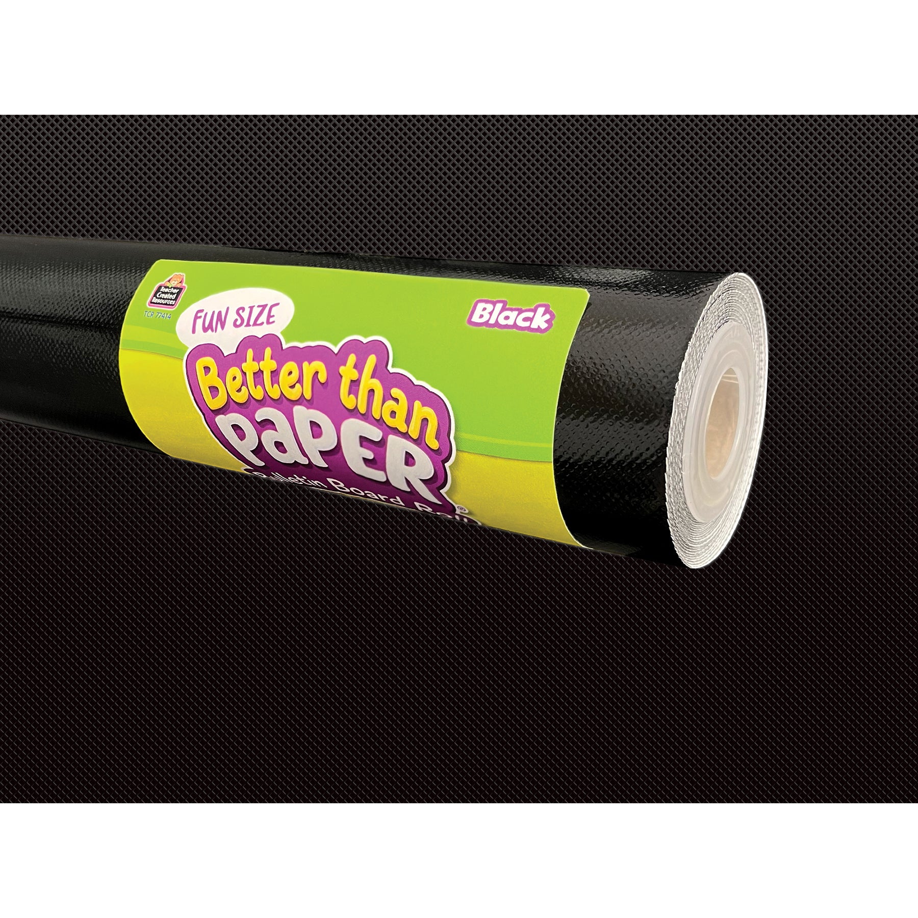 Fun Size Better Than Paper® Bulletin Board Roll, 18" x 12', Black