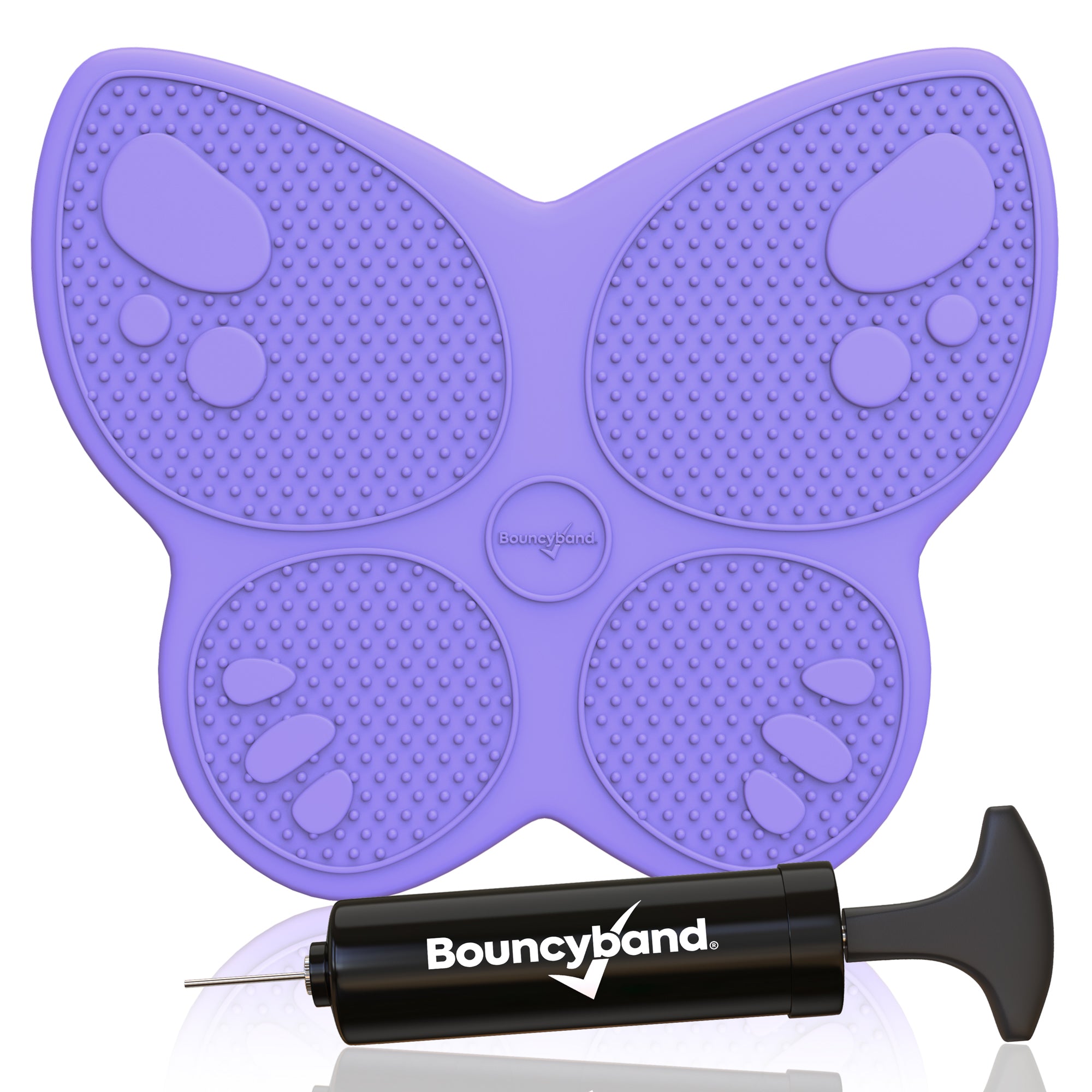 Wiggle Seat Sensory Cushion, Purple Butterfly