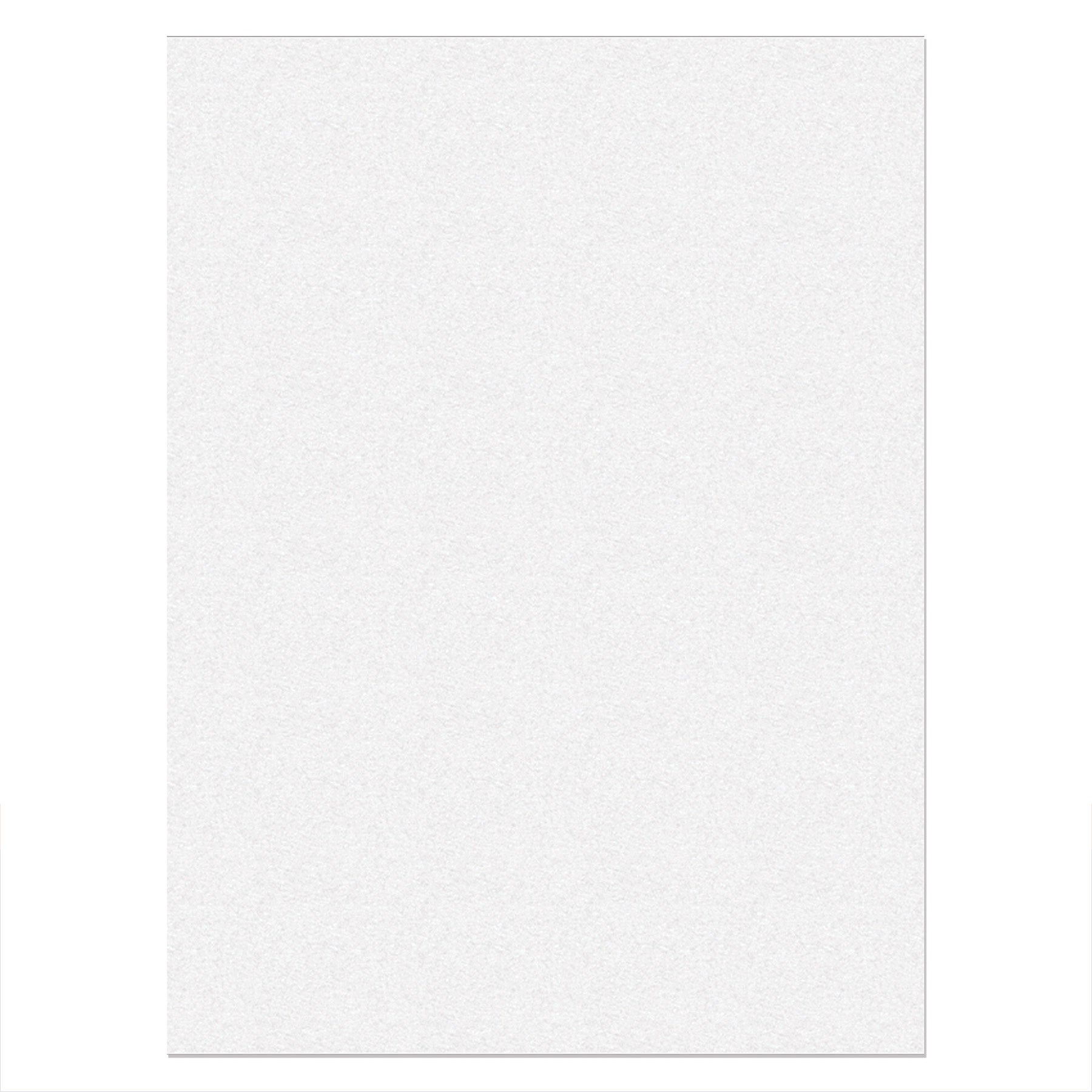 Construction Paper, Heavyweight, White, 9" x 12", 50 Sheets