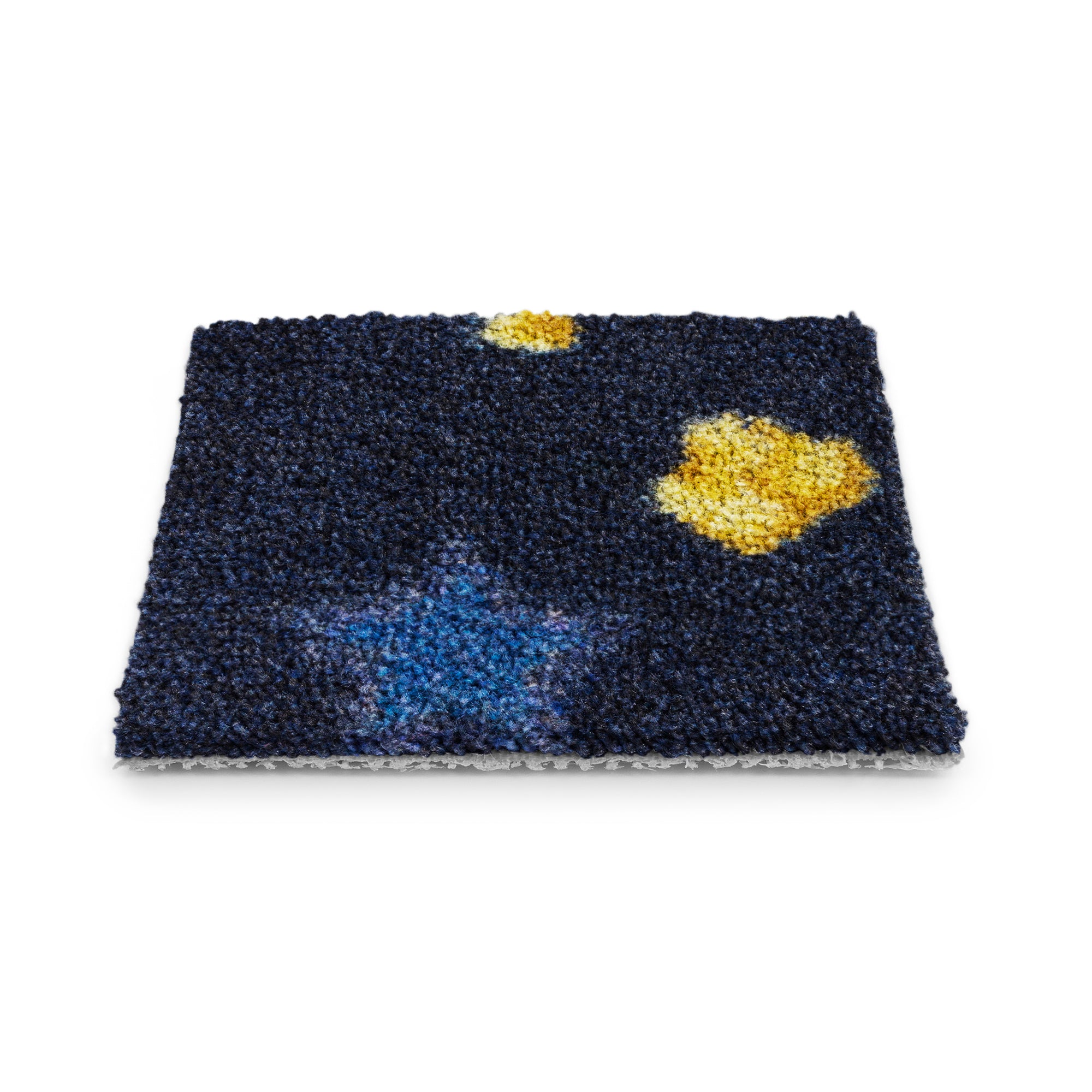 Feature Film 7'8" x 10'9" area rug in color Navy
