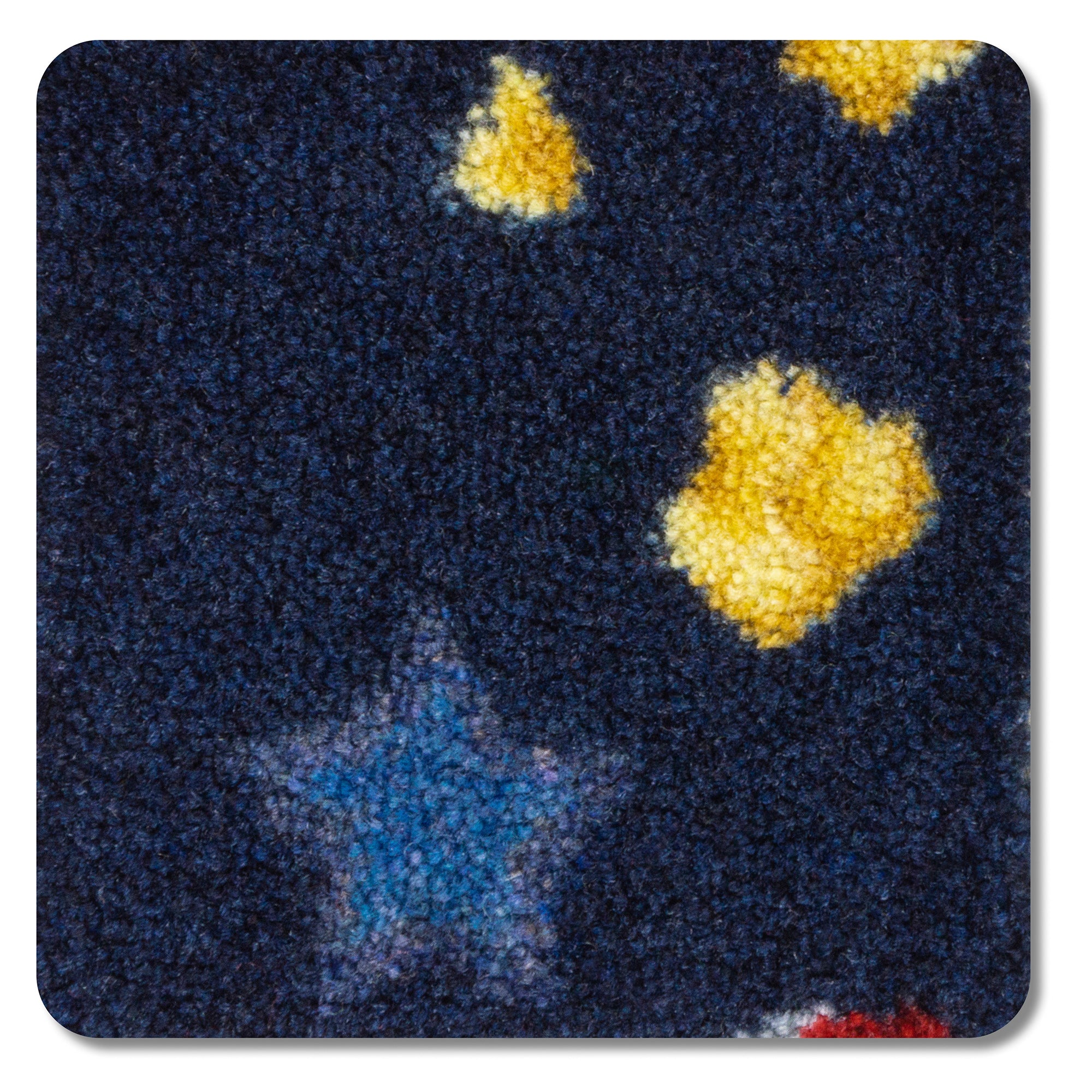 Feature Film 5'4" x 7'8" area rug in color Navy