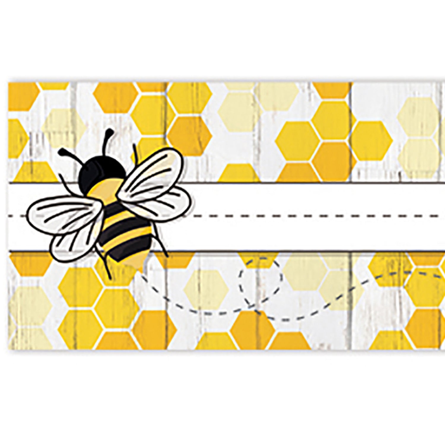 The Hive Self-Adhesive Name Plates, Pack of 36