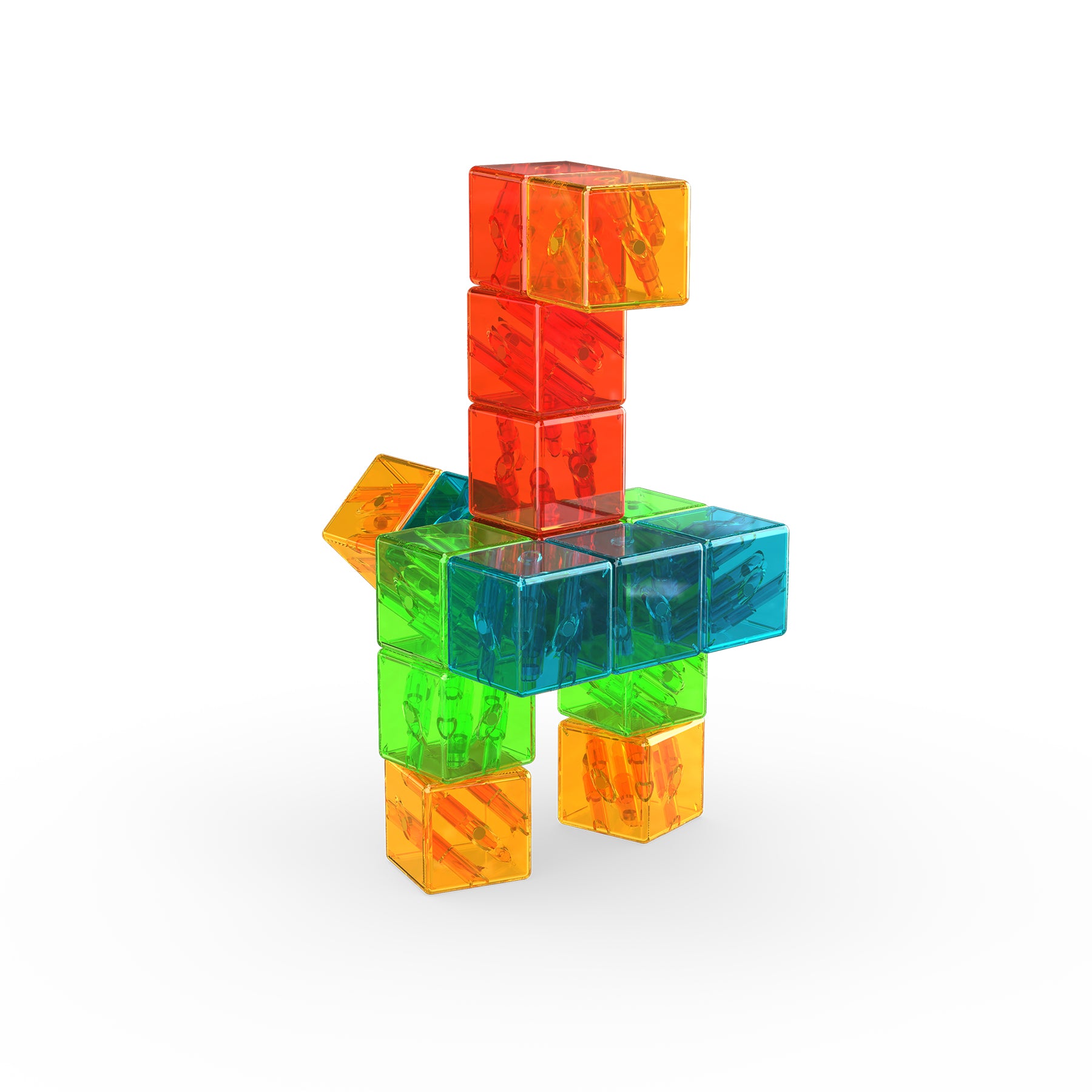 GEOMAG MAGNETIC BLOCKS GEMS 16PCS