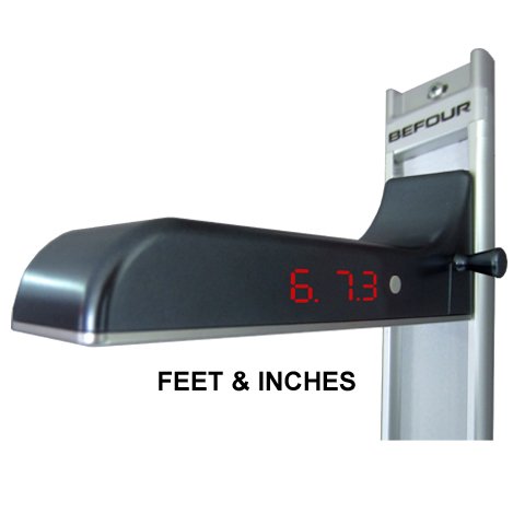 Digital Height Rod - Wall Mounted, Uses 2 ?aaa Alkaline Batteries