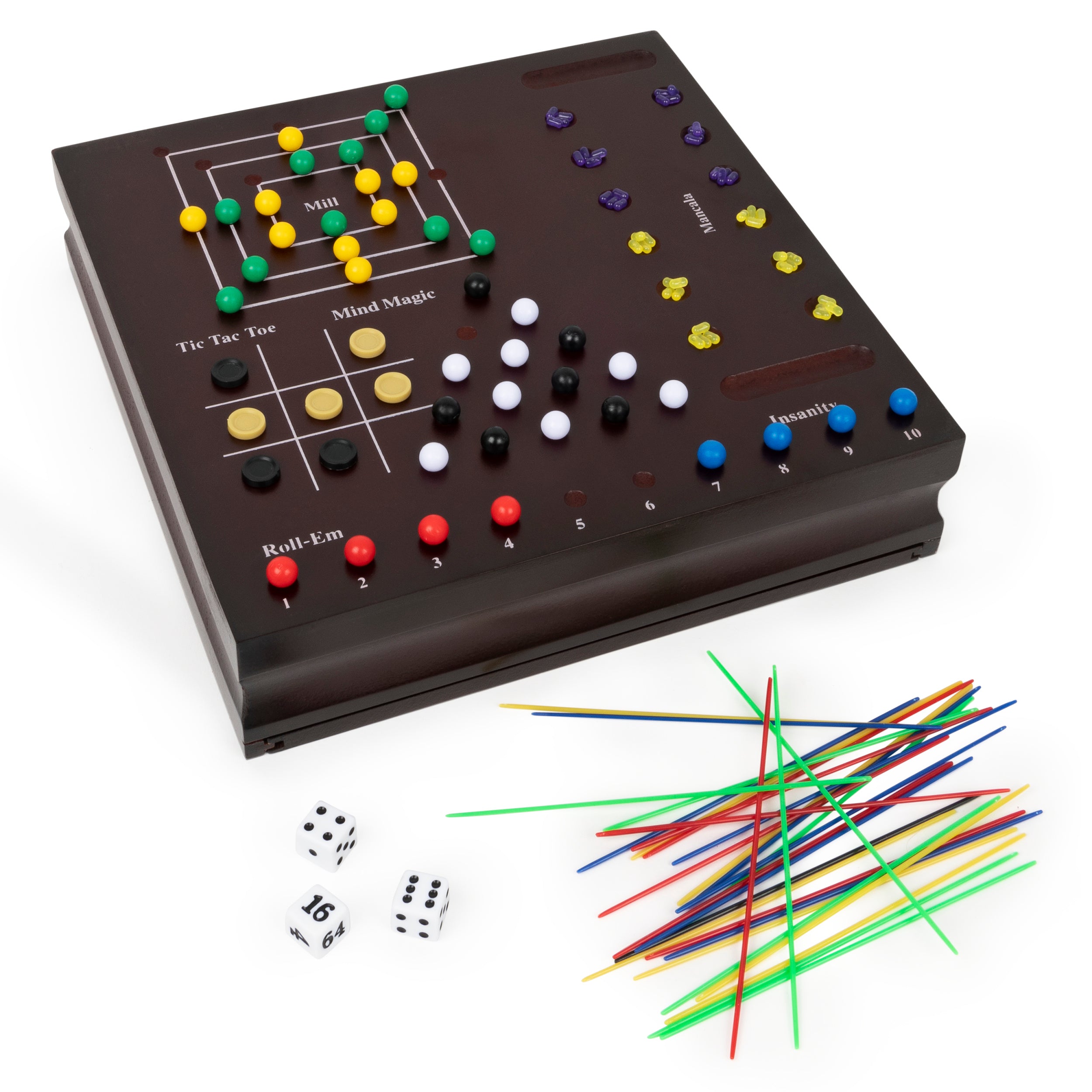 Spin Master Games, Cardinal Classics, Family 10 Classic Games Set, for Families and Kids Ages 8+