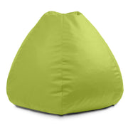 Jaxx Gumdrop Commercial Grade Bean Bag for Educational Environments, Large Size - Premium Vinyl - Green