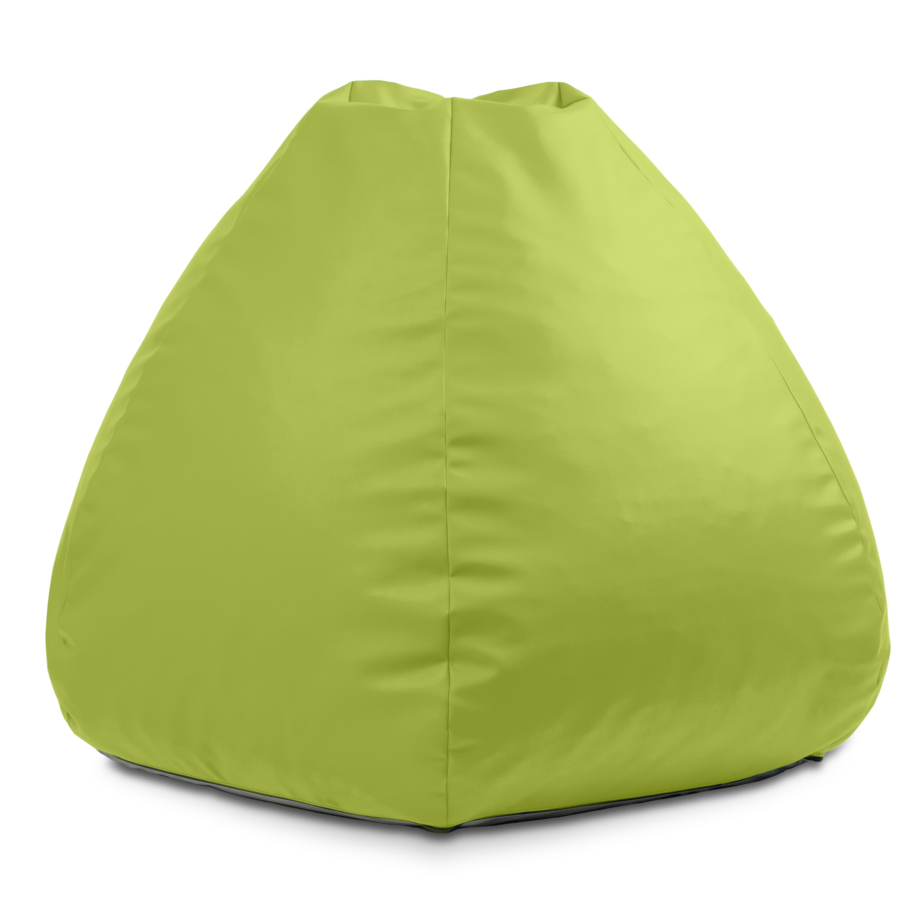 Jaxx Gumdrop Commercial Grade Bean Bag for Educational Environments, Large Size - Premium Vinyl - Green