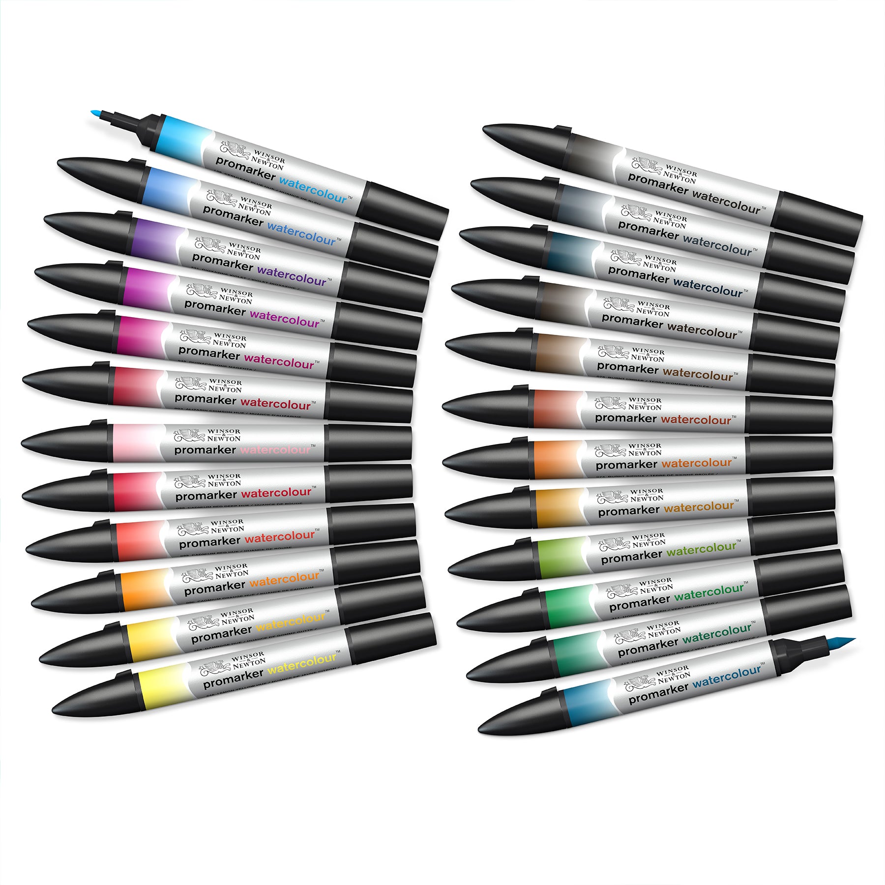 WN ProMarker Watercolour 24 Basic Collection