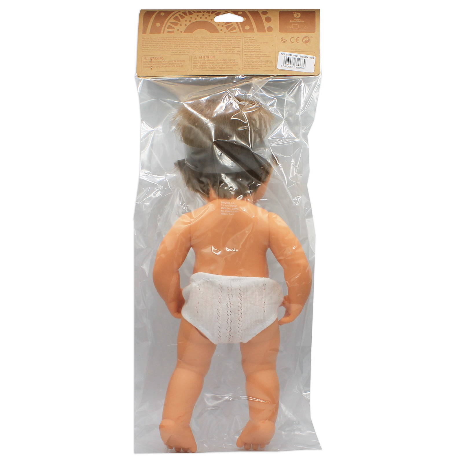 Anatomically Correct 15" Baby Doll, Down Syndrome Boy