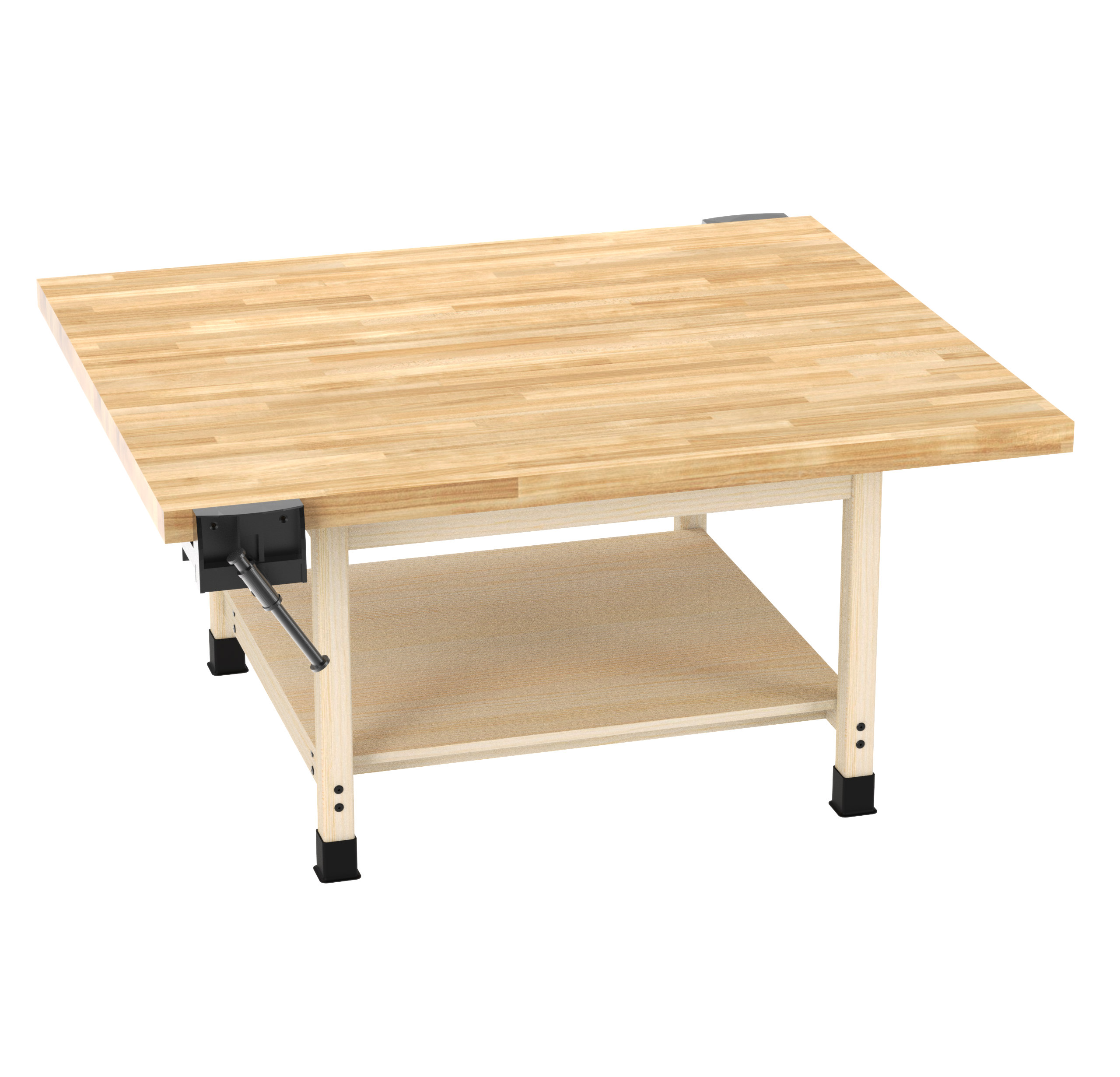 Forum Fixed Workbench W/2 Vises