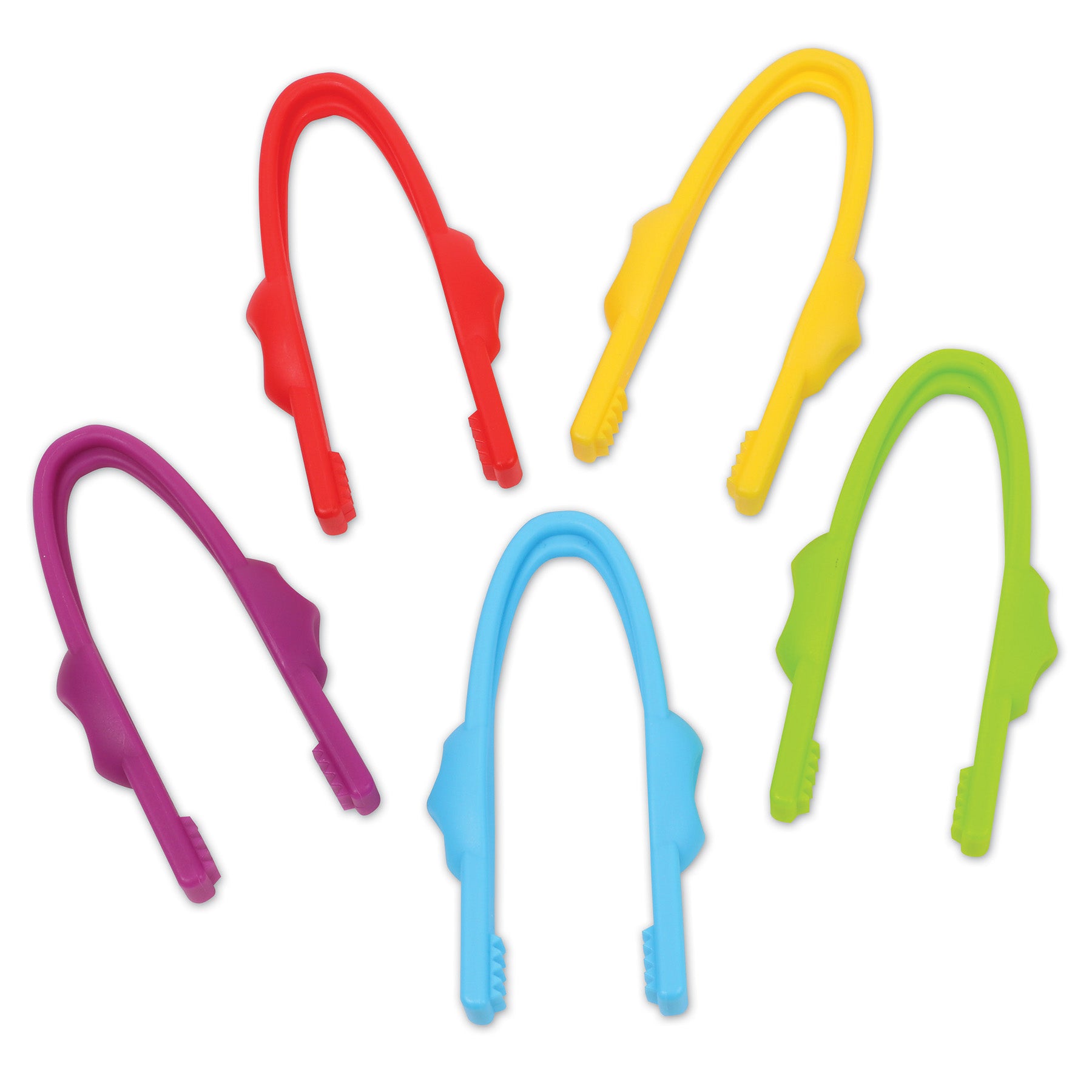 Easy Grip Preschool Tweezers, Pack of 12