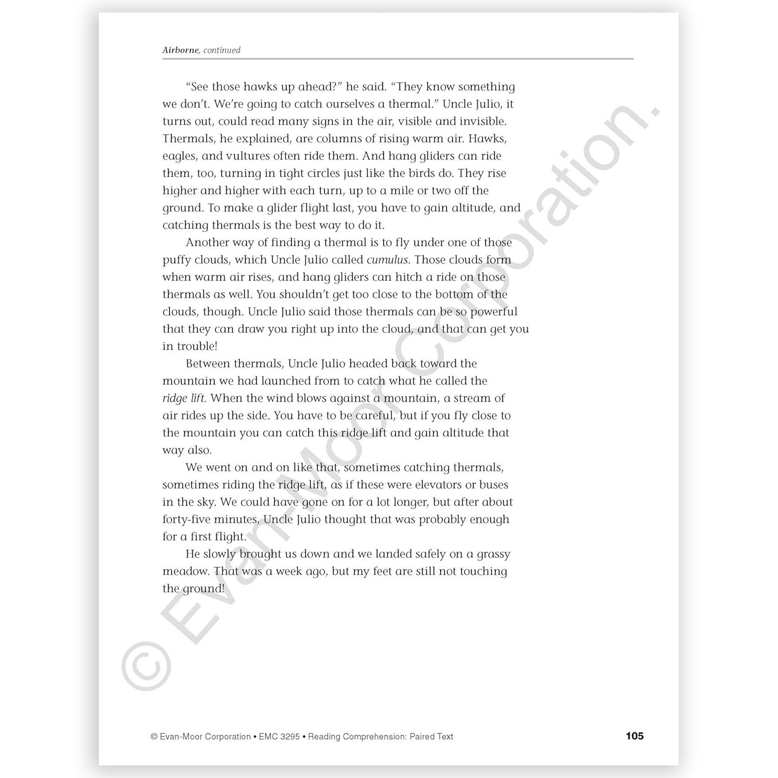 Reading Comprehension: Paired Text, Grade 5