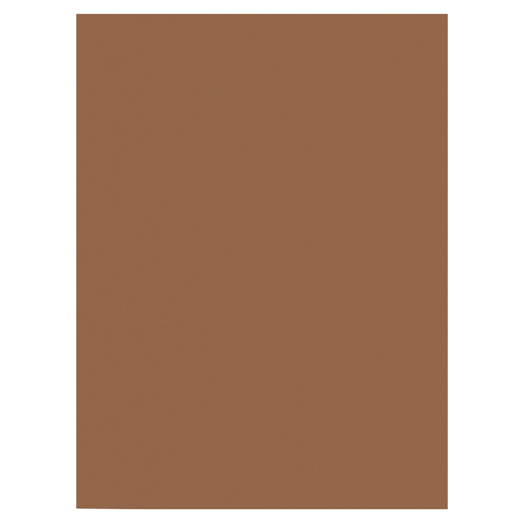 Construction Paper, Medium Weight, Brown, 9" x 12", 50 Sheets