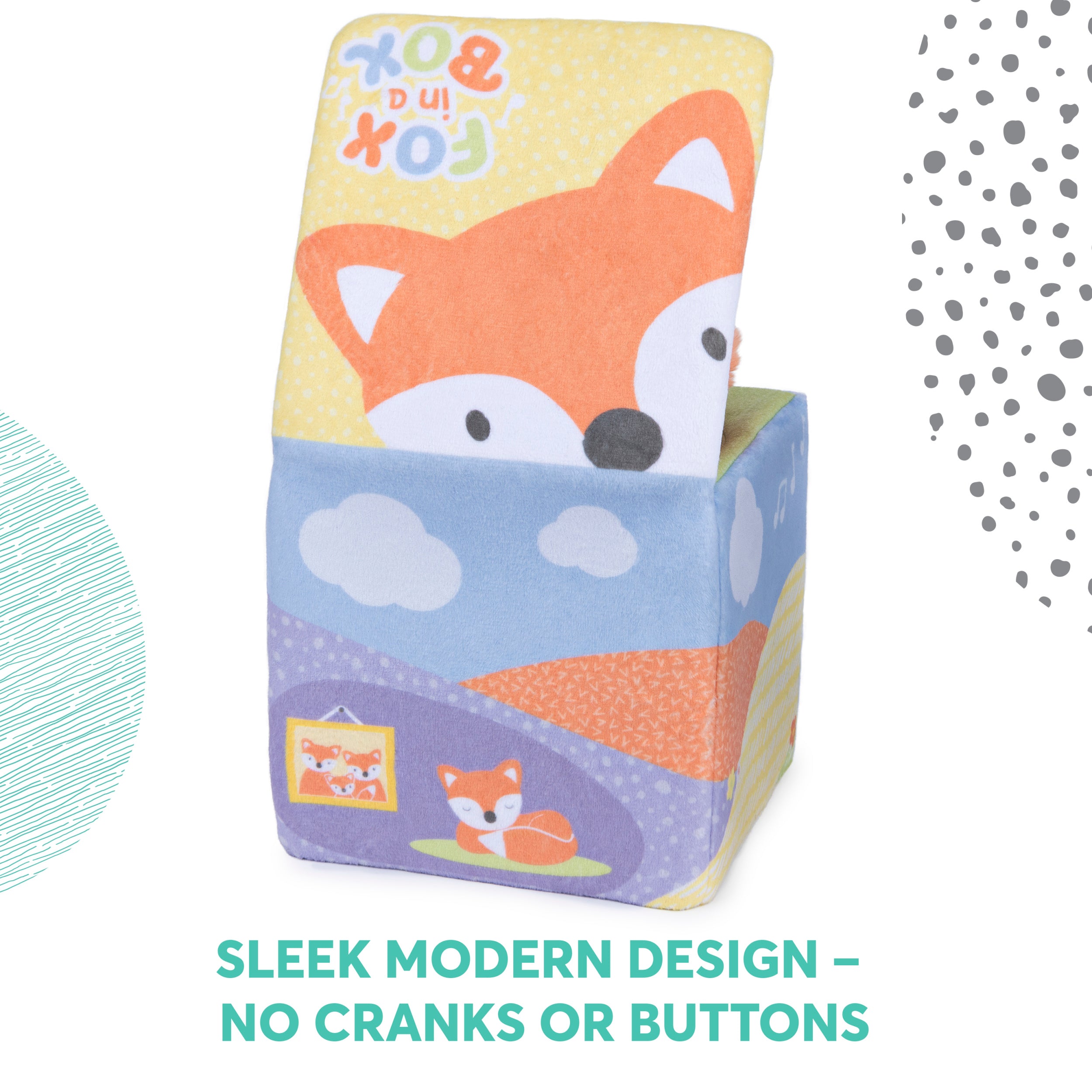 Baby GUND Fox in a Box, Animated Plush Activity Toy for Babies and Infants, Ages 0 and Up, Multicolor