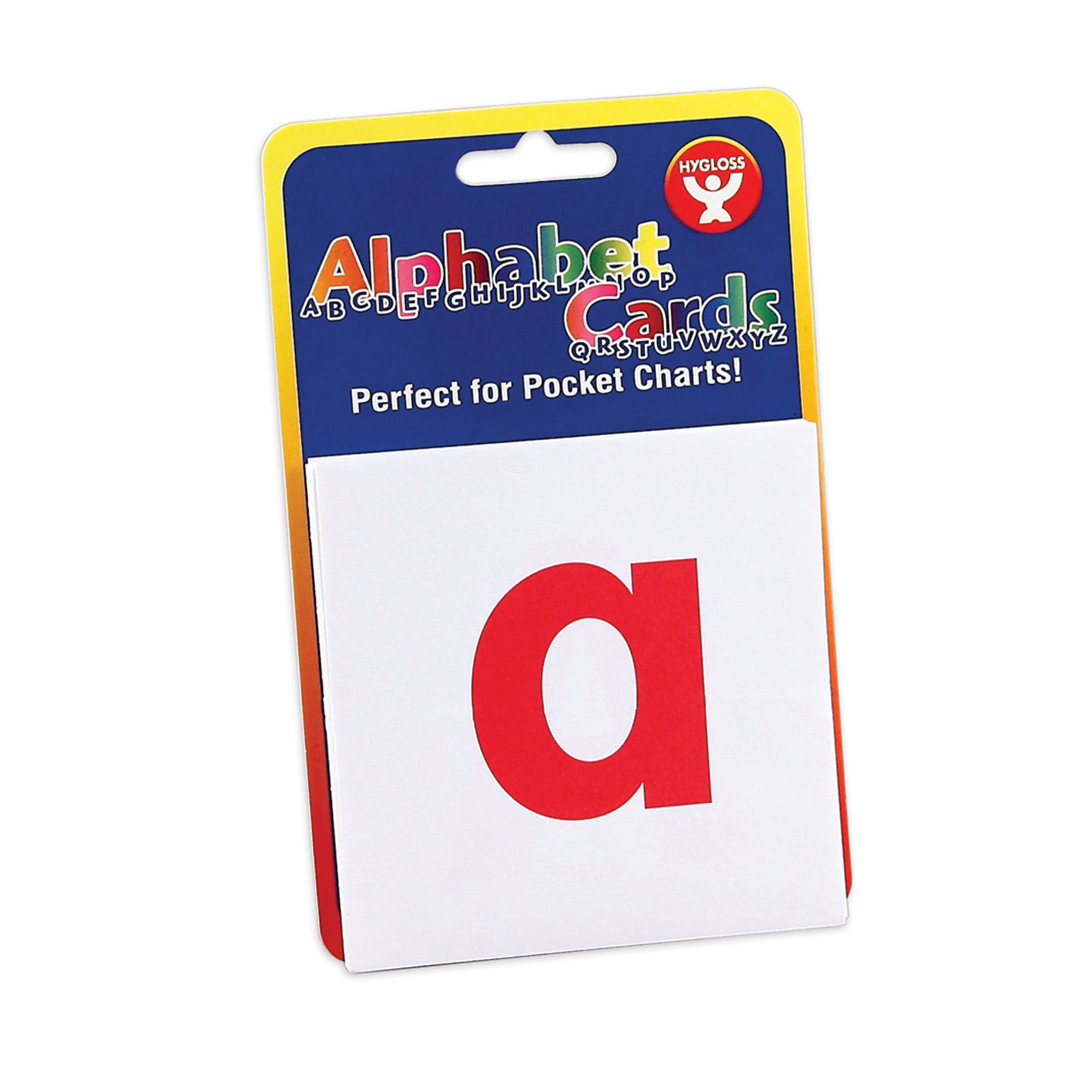 Alpha Cards 30, A-Z, 4 Blank Cards  3"x3" - Lower Case