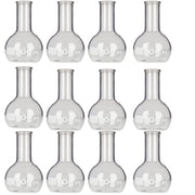 Flask, Boiling, Borosilicate Glass, Flat-Bottom, 100ml, Pack of 12