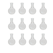 Flask, Boiling, Borosilicate Glass, Flat-Bottom, 250ml,  24/40 Ground Glass Joint, Pack of 12