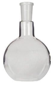 Flask, Boiling, Borosilicate Glass, Flat-Bottom, 500ml,  24/40 Ground Glass Joint, Pack of 12