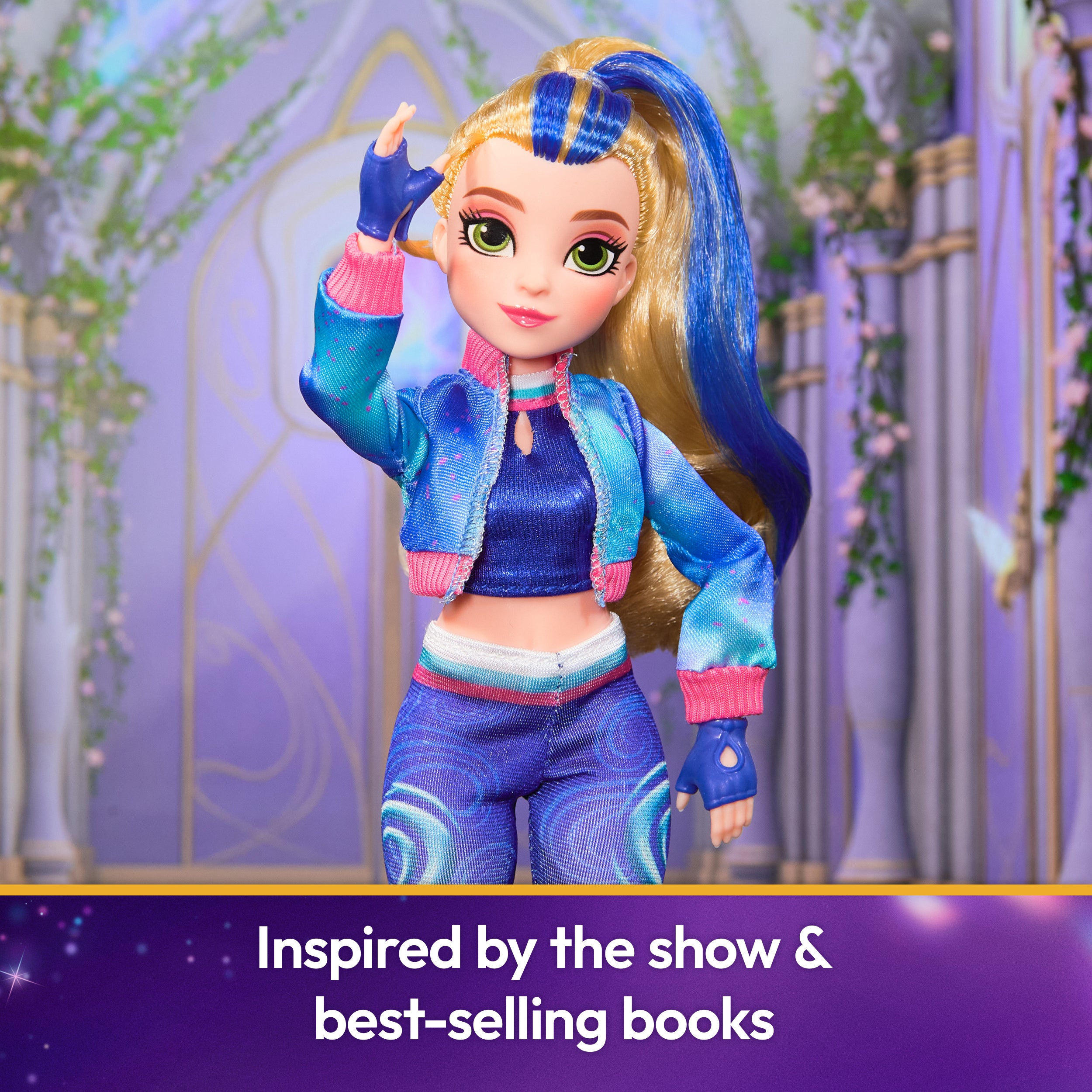 Unicorn Academy, Power of Friendship Isabel Doll with Trophy, Medal & 5 Fashion Accessories, 9.5”, Dolls & Unicorn Toys for Girls Ages 4 and up