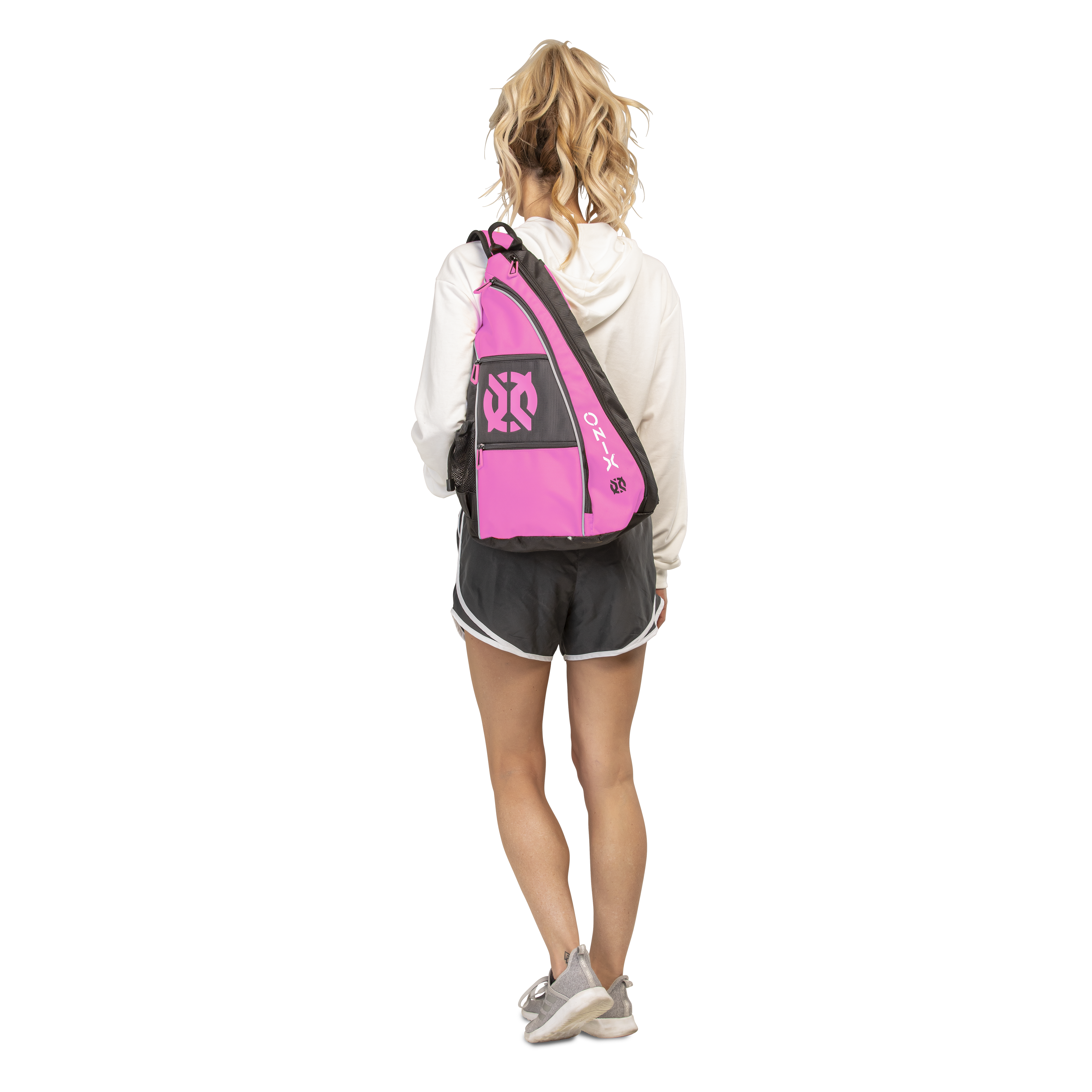 Onix Pro Team Sling Bag,20" L X 13.5" W X 7" H, Pink/black