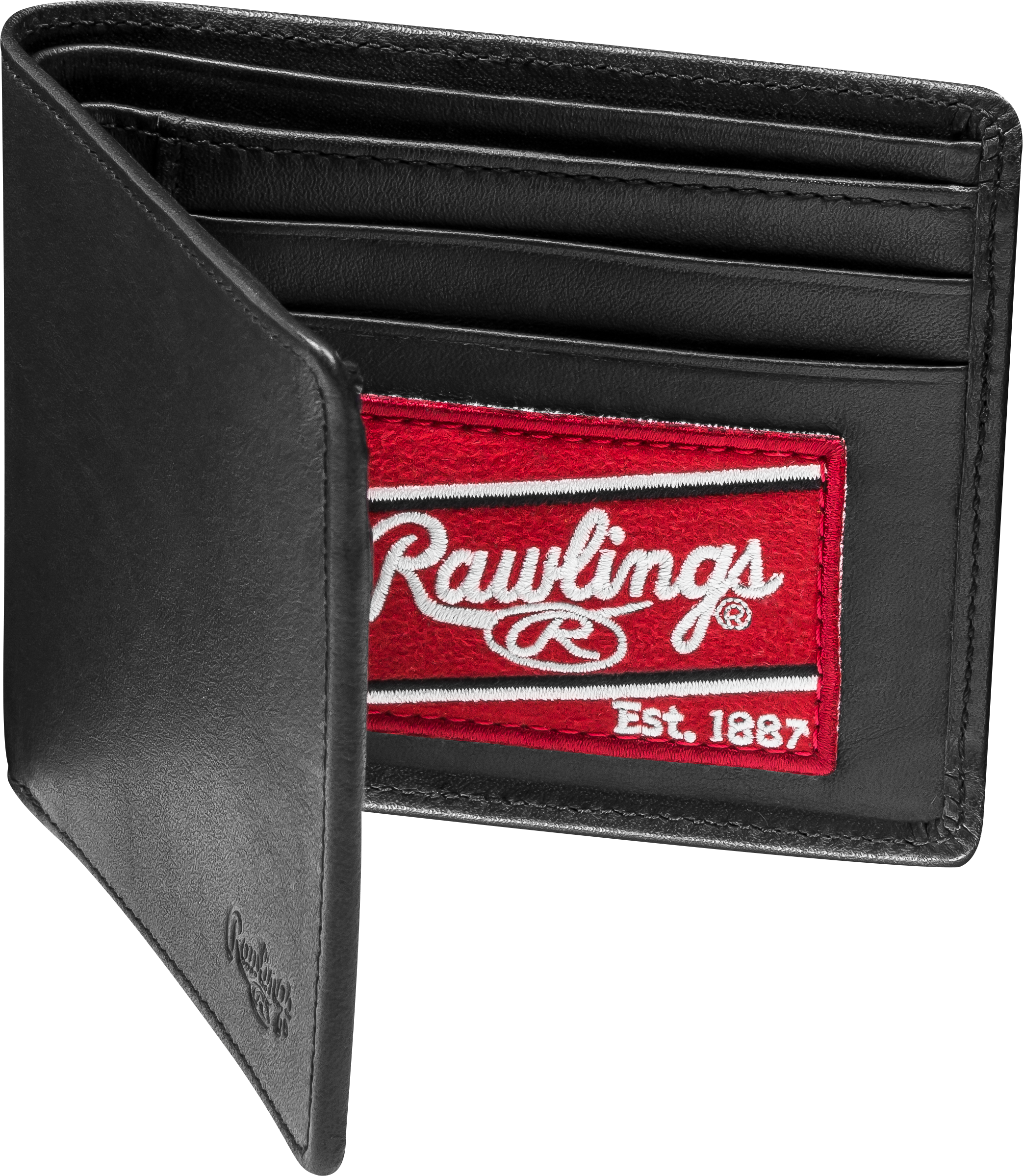 Heart Of The Hide Wallet - 4.5" X 3 3/4" X 1/2" - Black