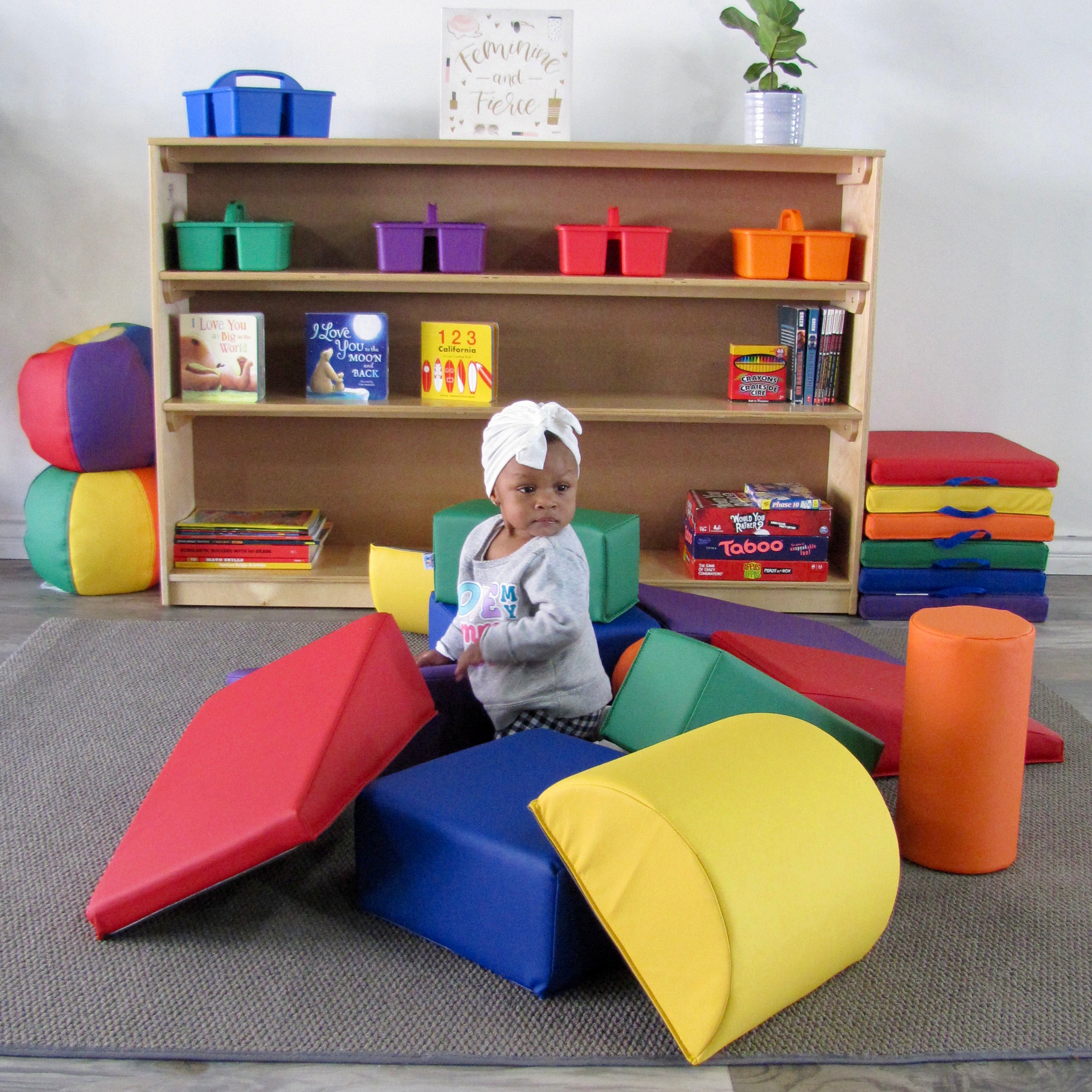 SoftScape Toddler Builder Block Set, 12-Piece - Assorted