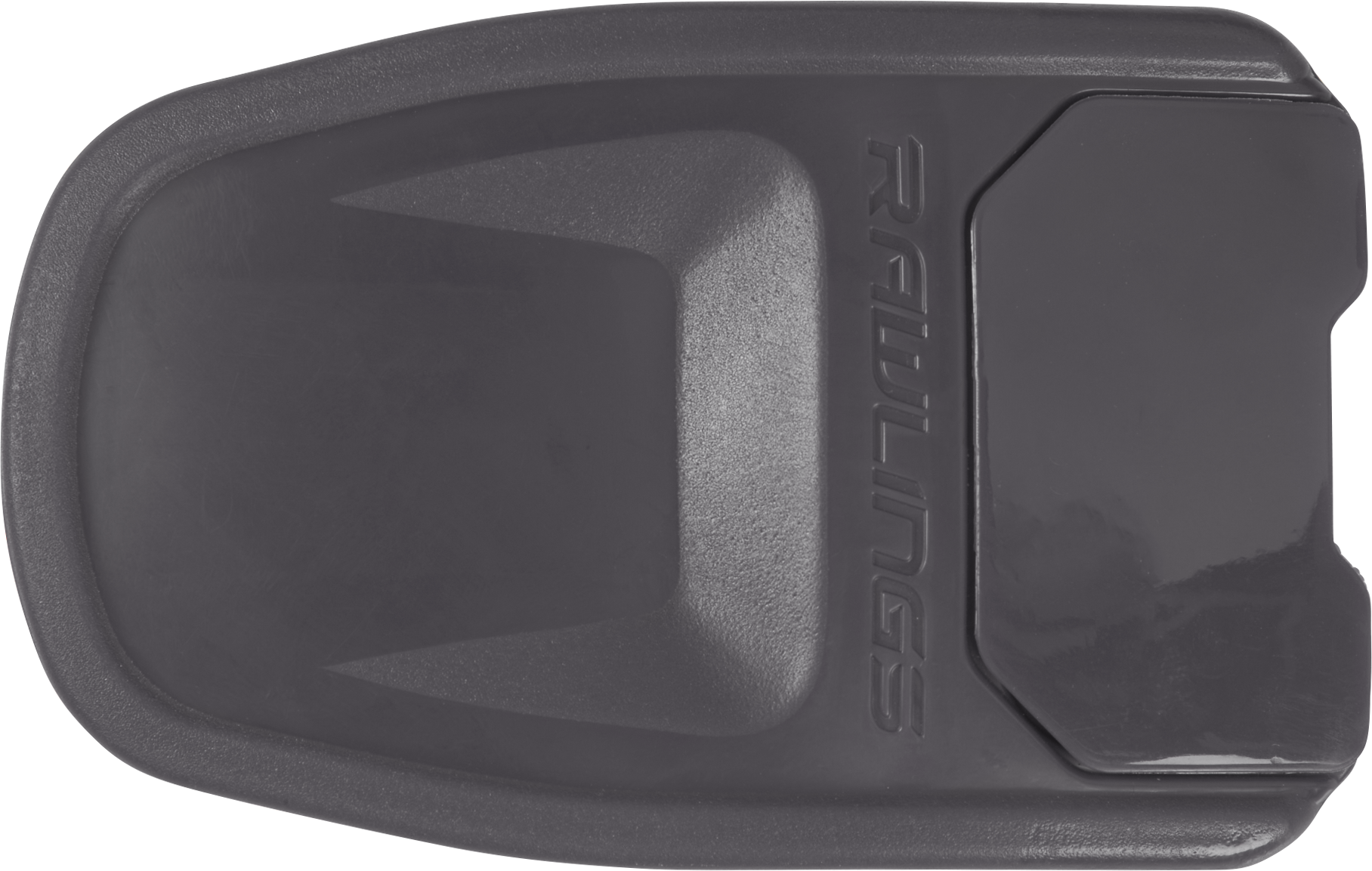Rawlings Reversible Extension For R16 Batting Helmet - Right Handed Batter/Left Handed Batter - Graphite