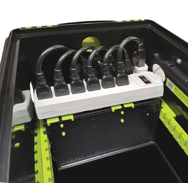 Tech Tub Standard - Holds 6 iPads with USB-C 20W Adapter