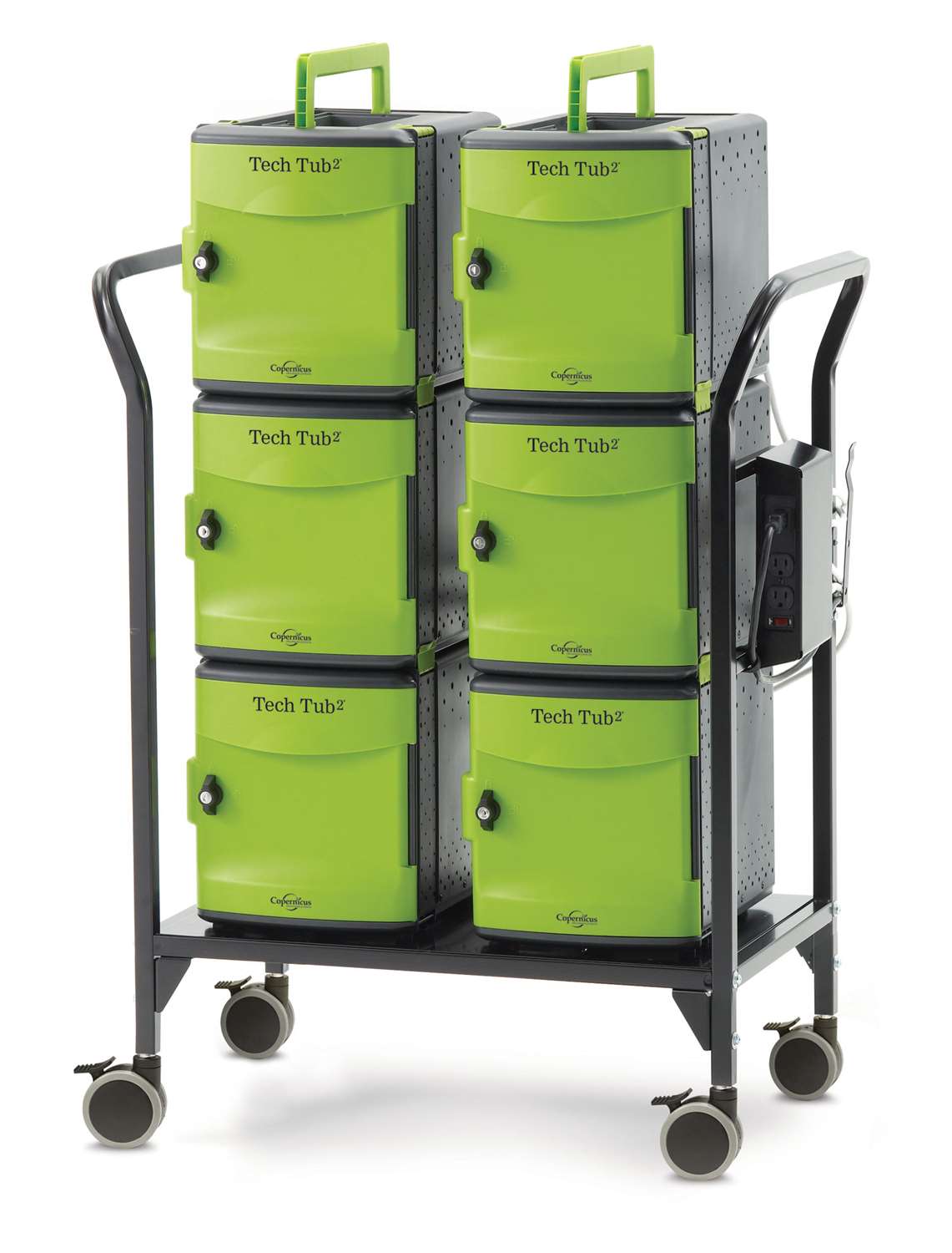 Tech Tub2® Modular Cart - holds 32 devices